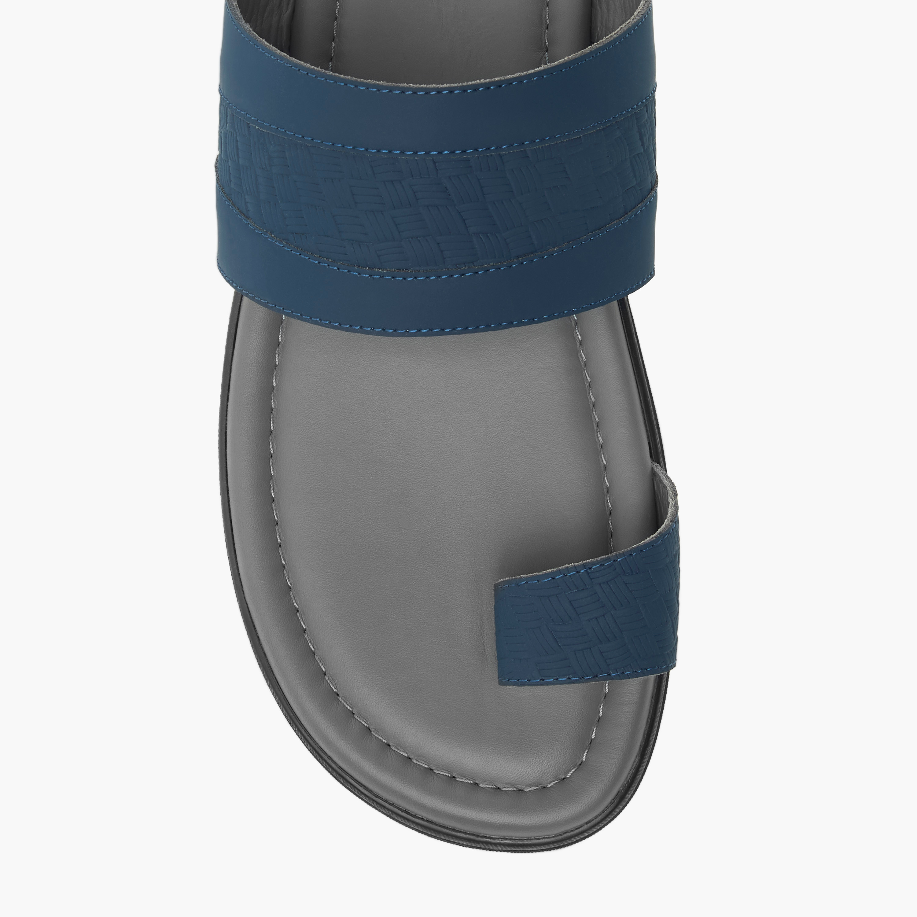 LBL by Shoexpress Textured Slip-On Arabic Sandals-cpmen-footwear-sandals-image-3
