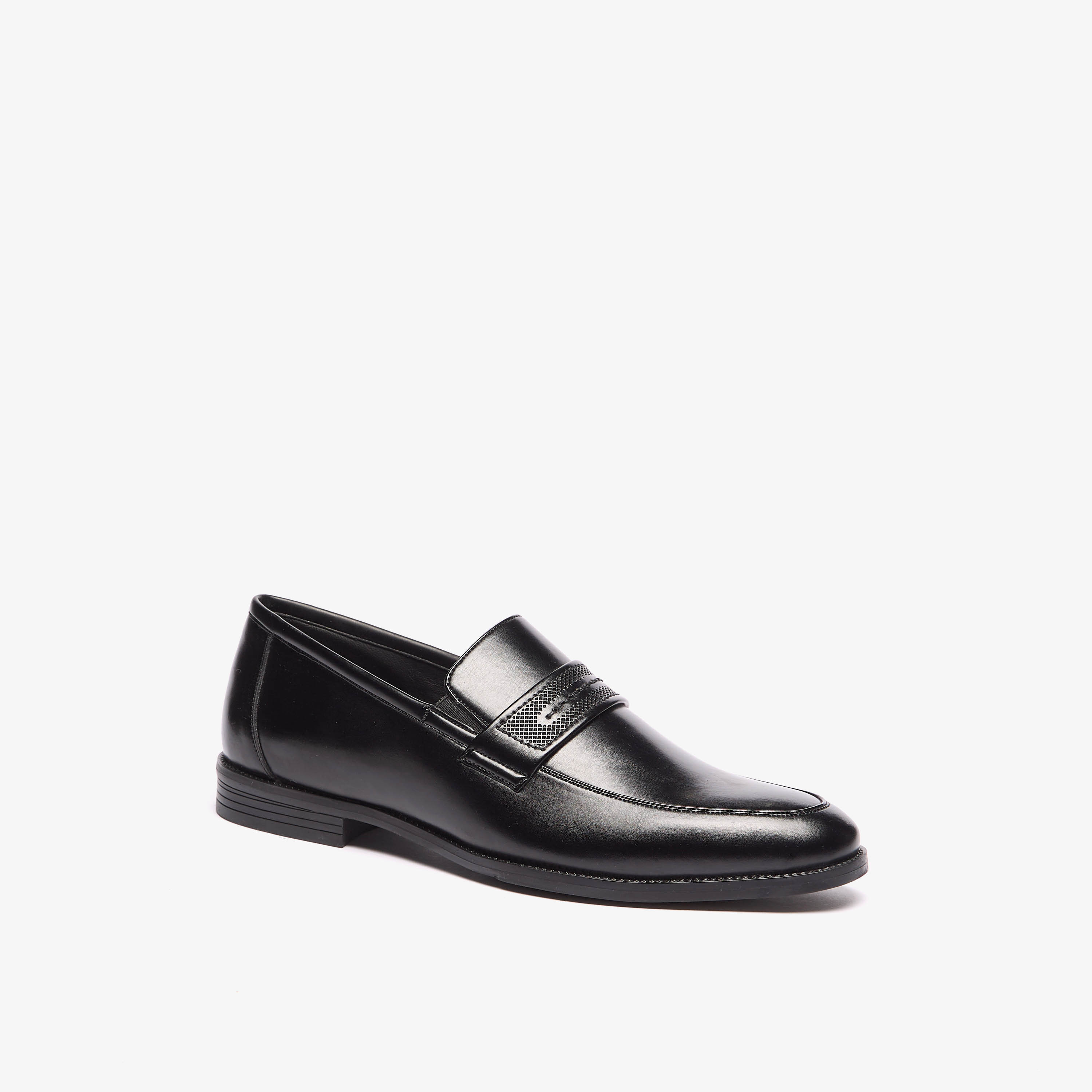 حذاء سادة سهل الارتداء من إل بي إل من شو إكسبرس-men-shoes-formalshoes-image-1
