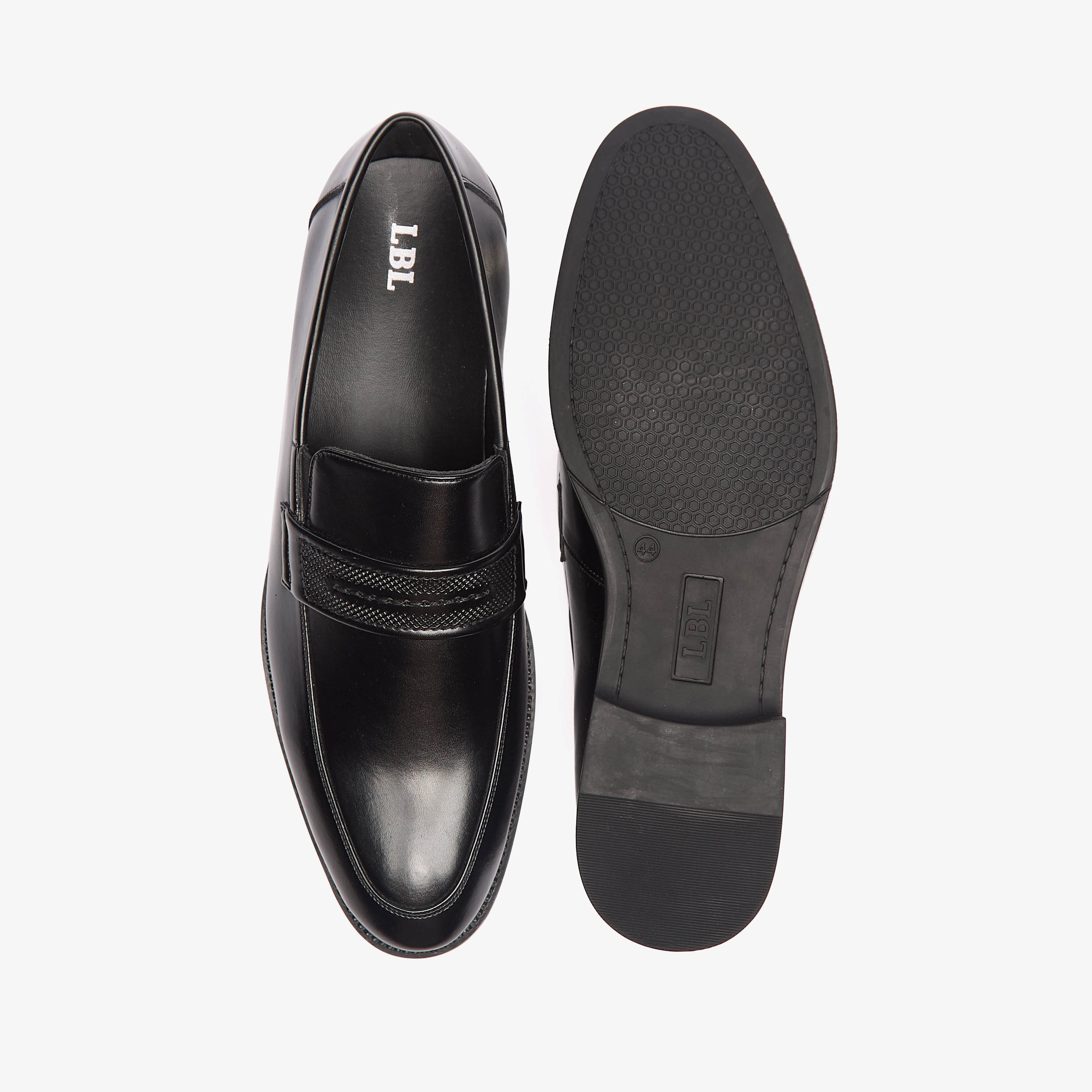 حذاء سادة سهل الارتداء من إل بي إل من شو إكسبرس-men-shoes-formalshoes-image-4