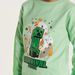 Minecraft Printed Long Sleeve Sweatshirt and Jogger Set-Clothes Sets-thumbnail-3