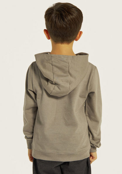 Xbox Printed Sweatshirt with Hood and Long Sleeves-Sweaters and Cardigans-image-3