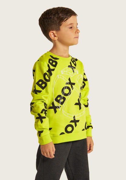 Xbox All Over Print Pullover with Long Sleeves-Sweatshirts-image-0