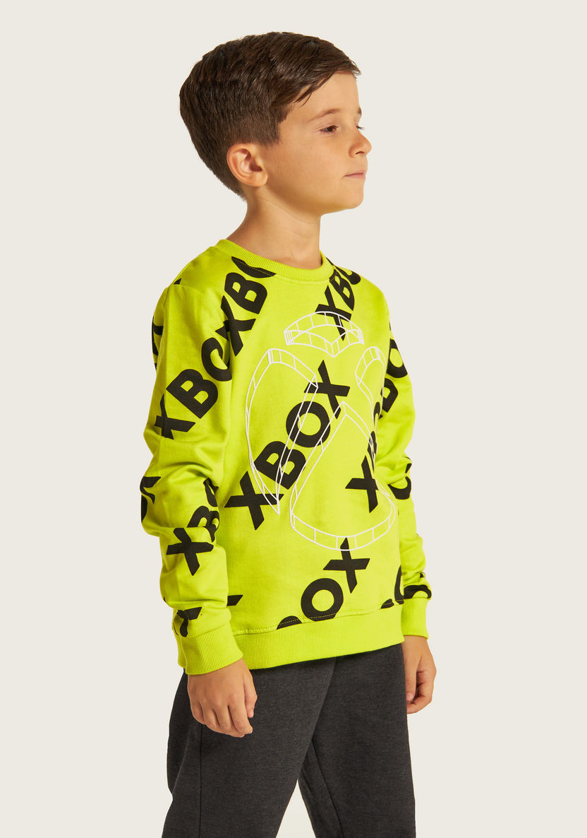 Xbox All Over Print Pullover with Long Sleeves-Sweatshirts-image-0