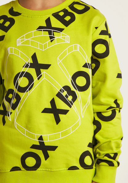 Xbox All Over Print Pullover with Long Sleeves-Sweatshirts-image-2