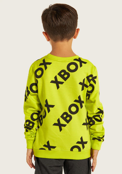Xbox All Over Print Pullover with Long Sleeves-Sweatshirts-image-3