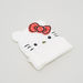 Hello Kitty Applique Detail Cap with Cuffed Hem-Caps-thumbnailMobile-0