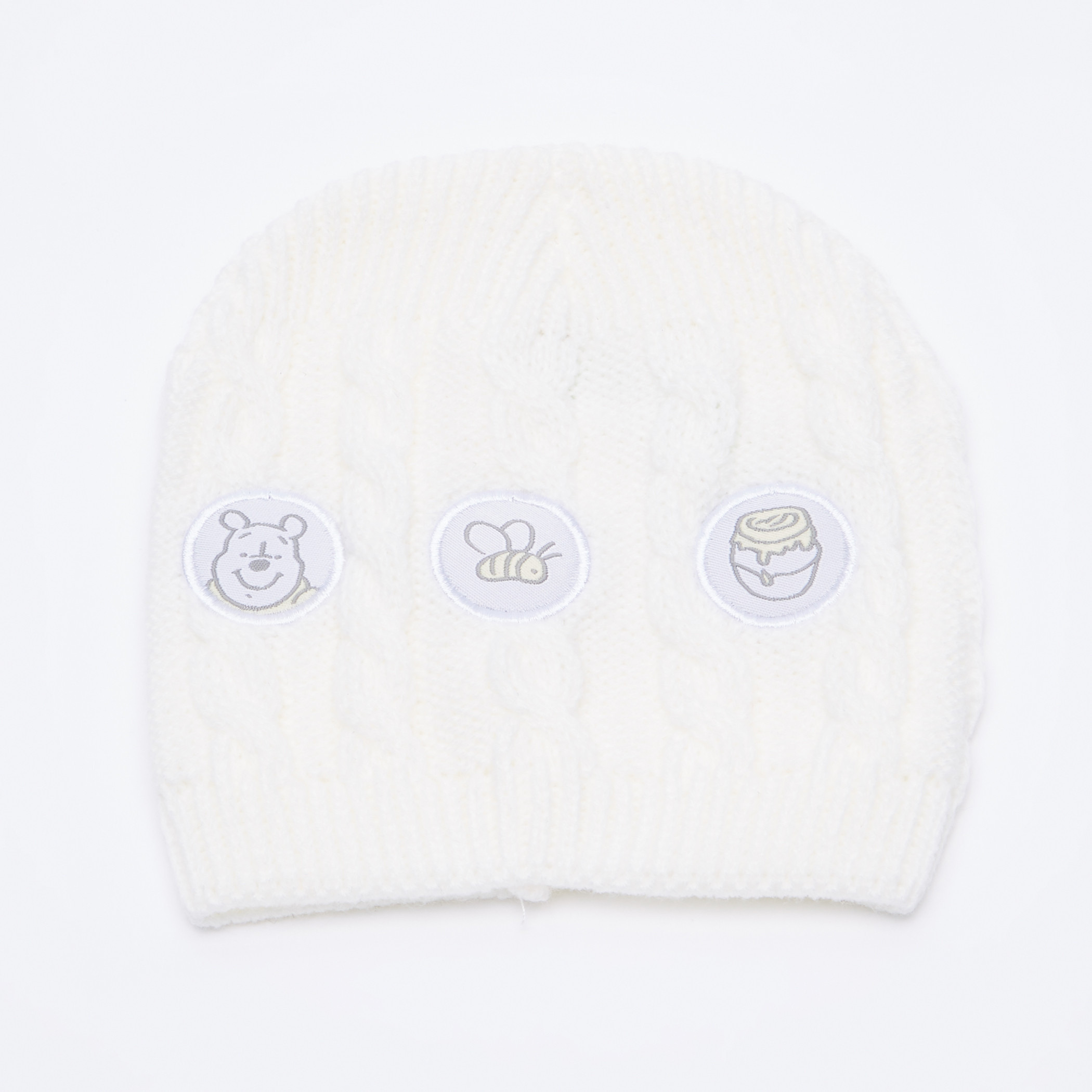 قبعة بيني بارزة الملمس بطبعات ويني ذا بو-baby-boys-accessories-caps-image-1