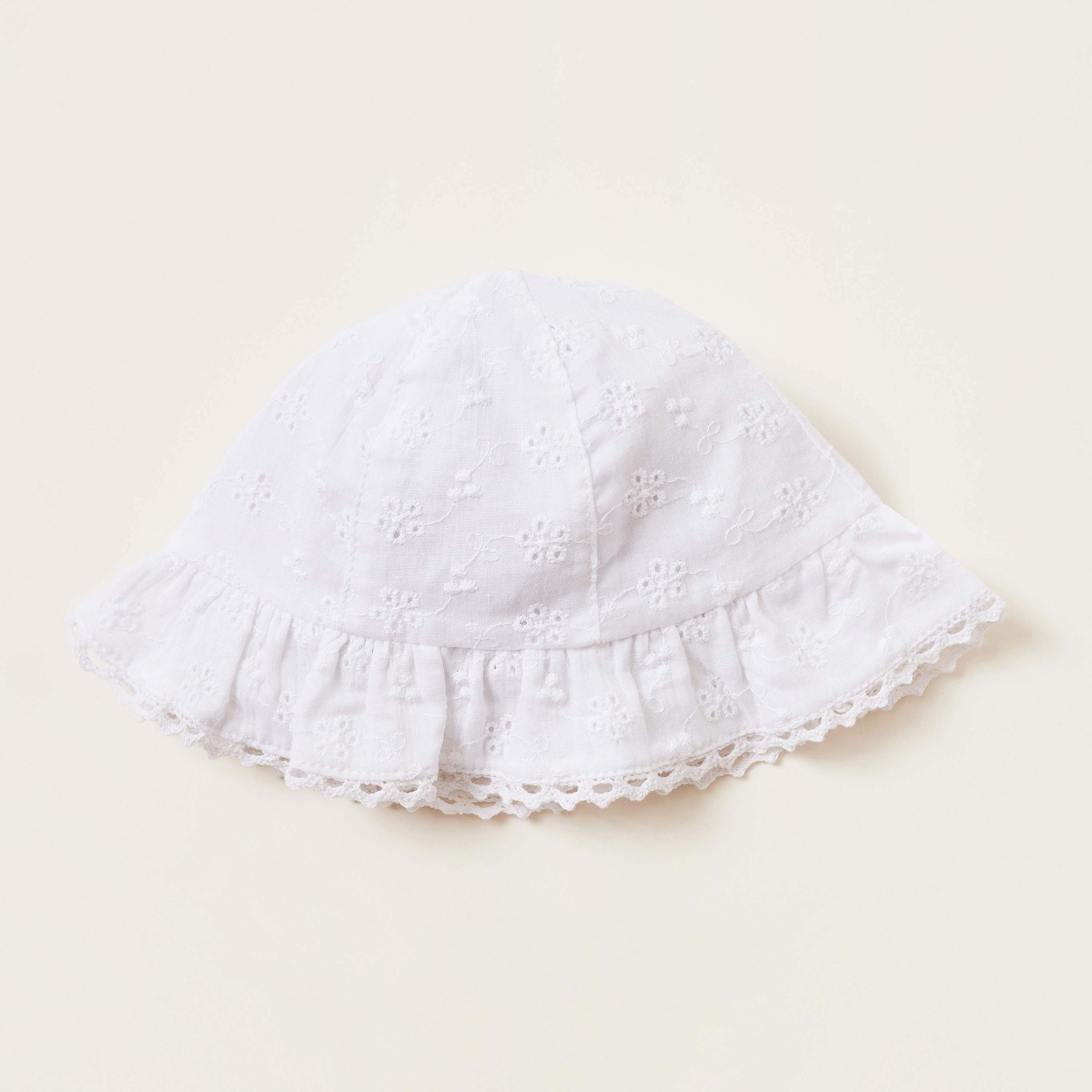 Juniors Embroidered Bucket Hat-baby-girls-accessories-caps-image-1