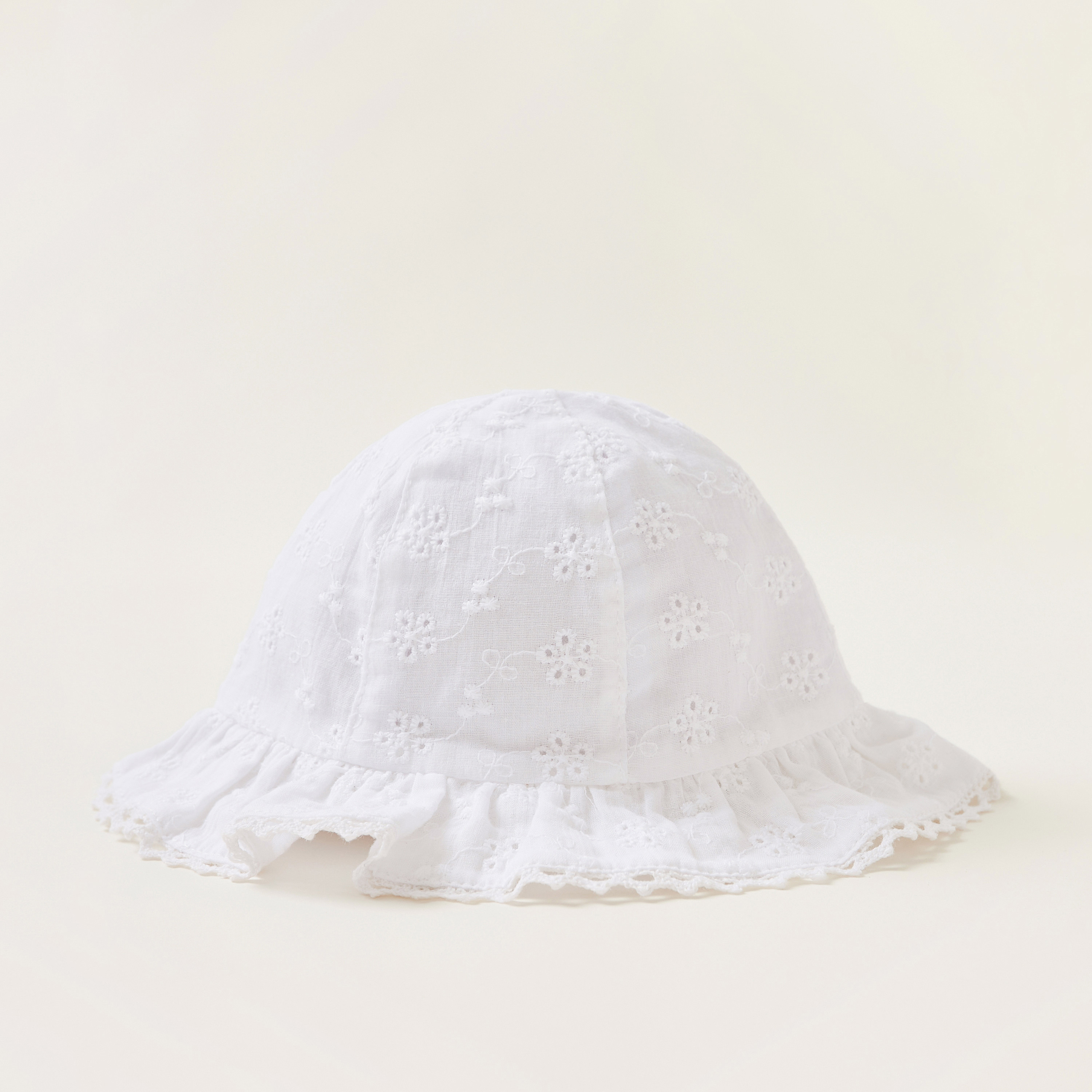 Juniors Embroidered Bucket Hat-baby-girls-accessories-caps-image-3