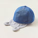 Juniors Printed Denim Flap Cap with Elasticised Back-Caps-thumbnail-0