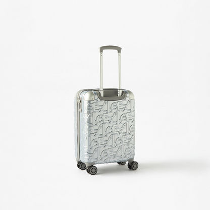 Elle Textured Hardcase Trolley Bag with Retractable Handle-Luggage-image-2