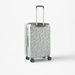Elle Textured Hardcase Trolley Bag with Retractable Handle-Luggage-thumbnailMobile-2