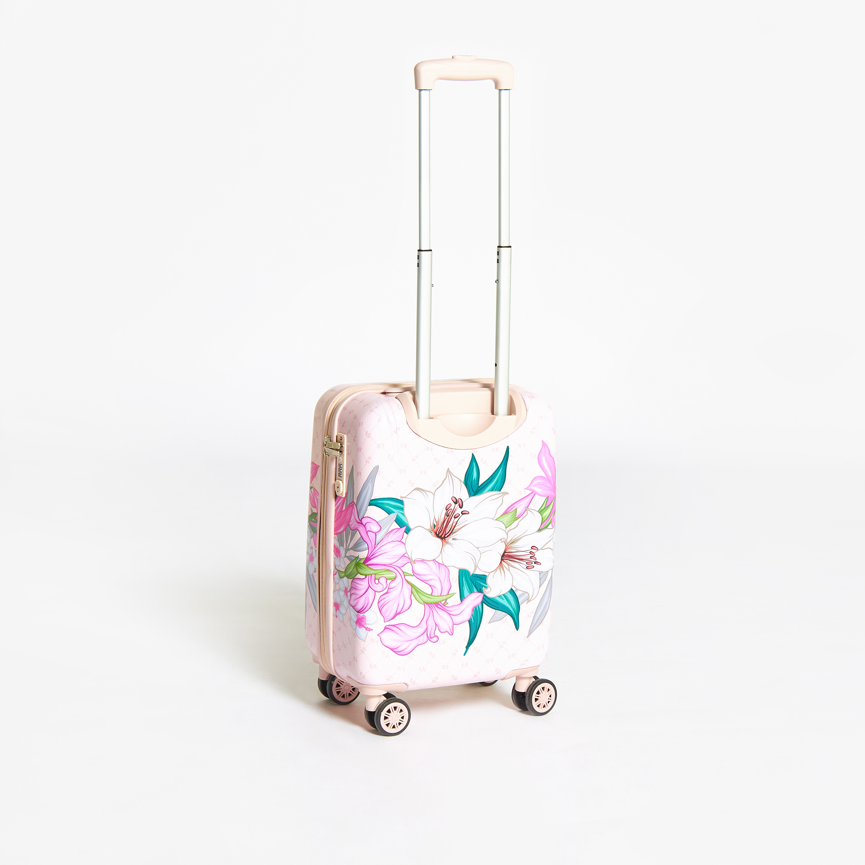 شنطة سفر ترولي صلبة بمقبض قابل للسّحب وطبعات زهرية من إيل-travel-luggagesandbags-luggage-image-4