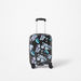 Elle Printed Hardcase Luggage Trolley with Retractable Handle and Wheels-Luggage-thumbnailMobile-0