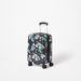 Elle Printed Hardcase Luggage Trolley with Retractable Handle and Wheels-Luggage-thumbnailMobile-1
