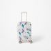 Elle Floral Print Hardcase Luggage Trolley with Retractable Handle and Wheels-Luggage-thumbnail-0