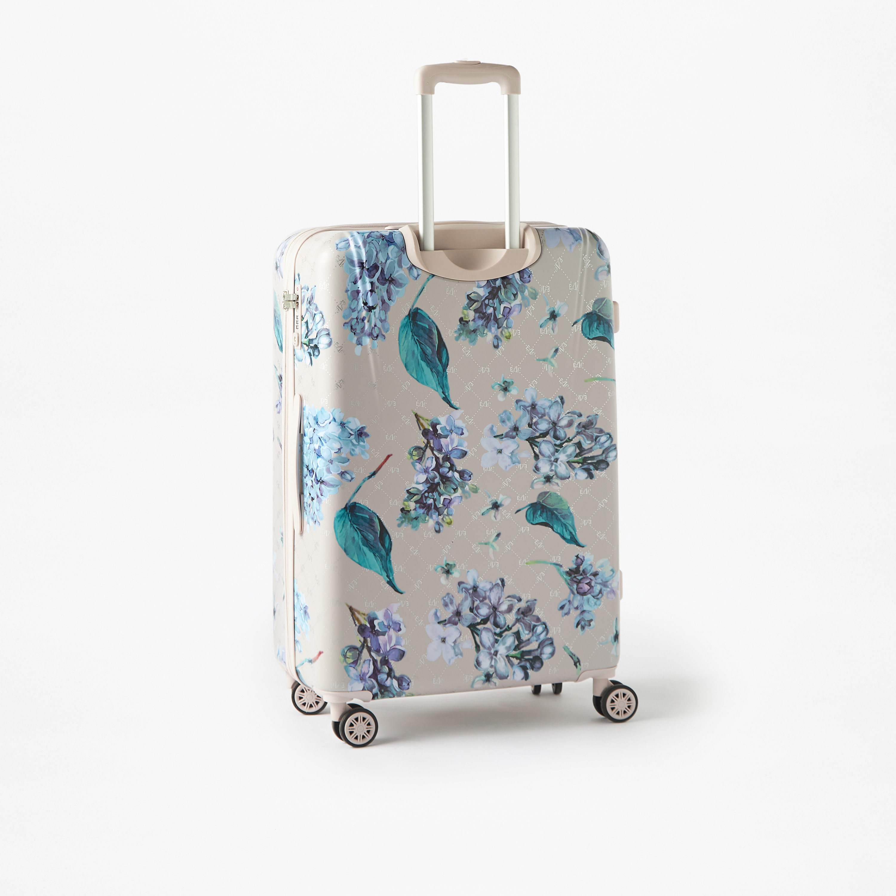 Floral hard cheap case luggage