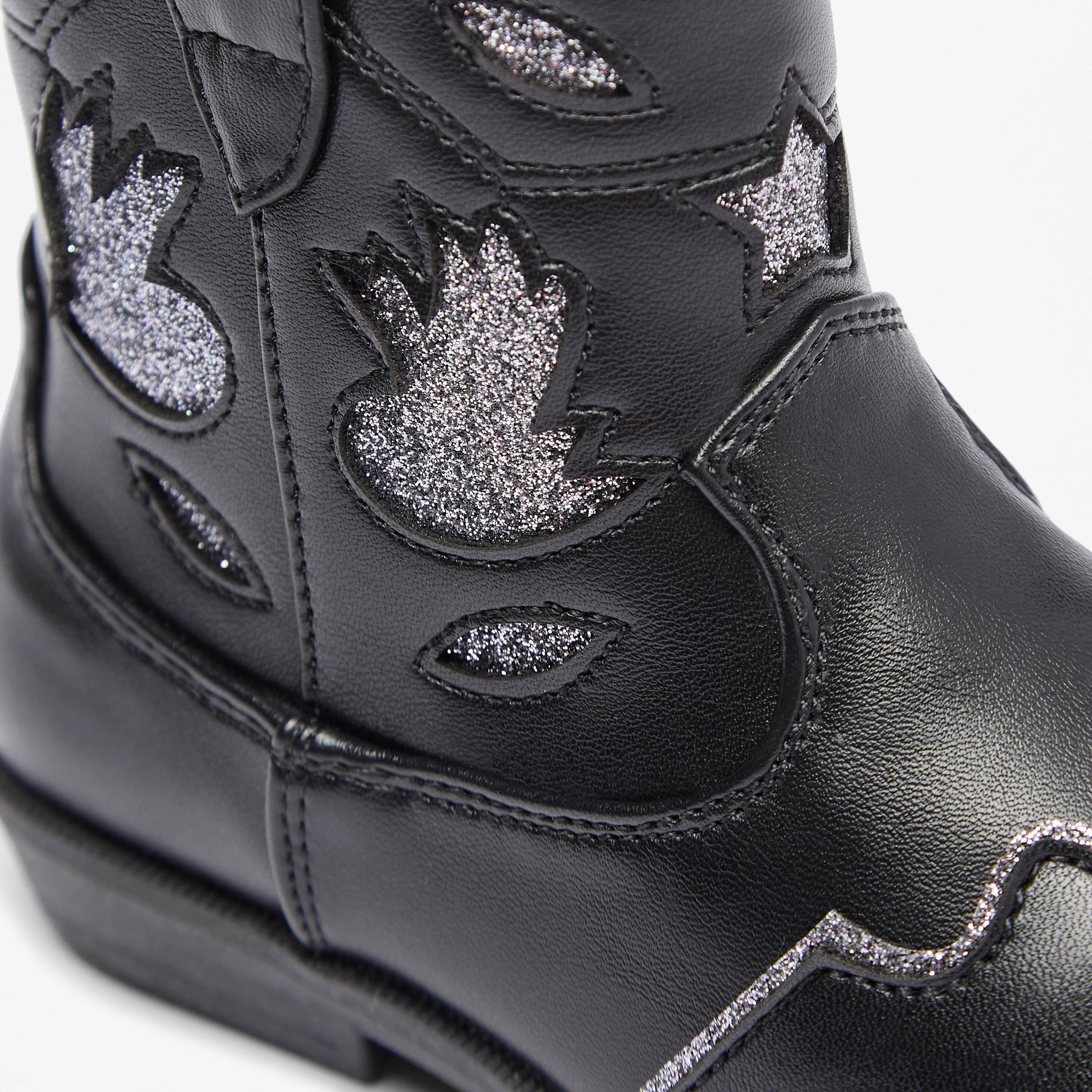 بوت مزيّن بسحّاب إغلاق ورقبة عالية من فلورا بيلا-girls-shoes-boots-image-4