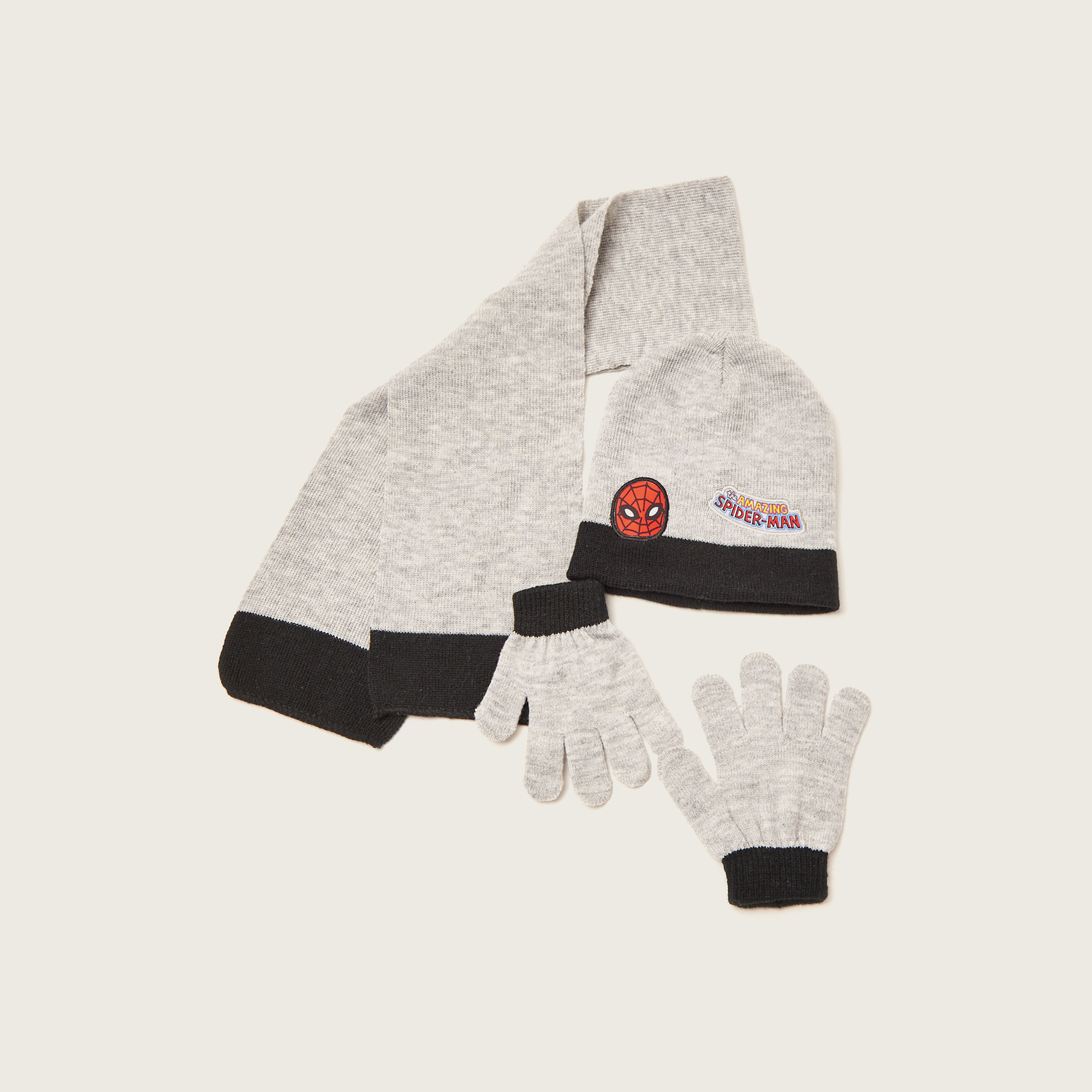 Knit Hat Asda Hat Scarf Gloves Set Mittens Children's Hat