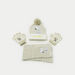 Peanuts Snoopy Embroidered Beanie Cap with Scarf and Gloves Set-Caps-thumbnailMobile-0