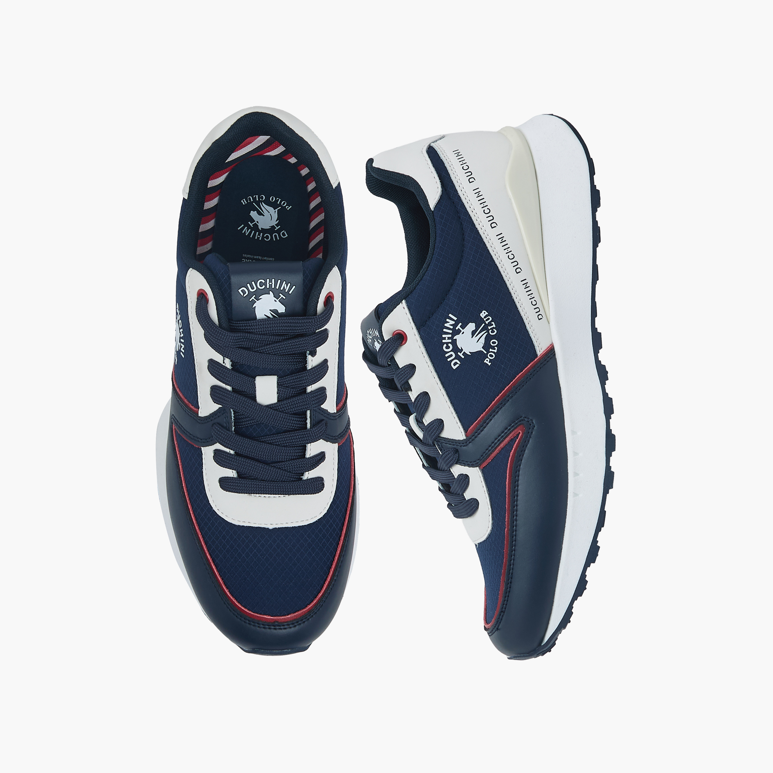 Duchini Polo Club Men Lace-Up Ankle Sneakers-men-shoes-sneakers-image-1