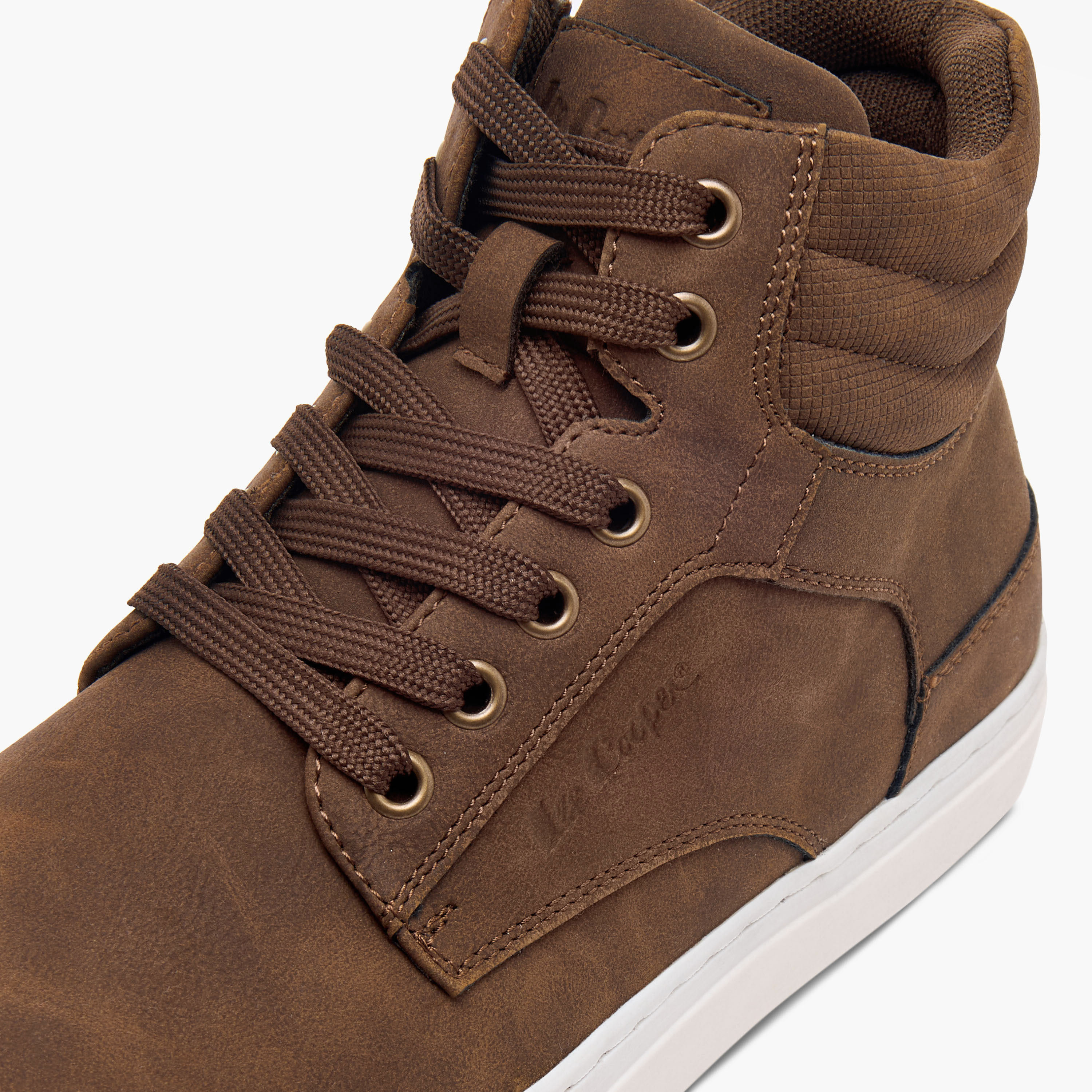 حذاء سنيكرز سادة بسحاب إغلاق للرجال من لي كوبر-men-shoes-sneakers-image-9
