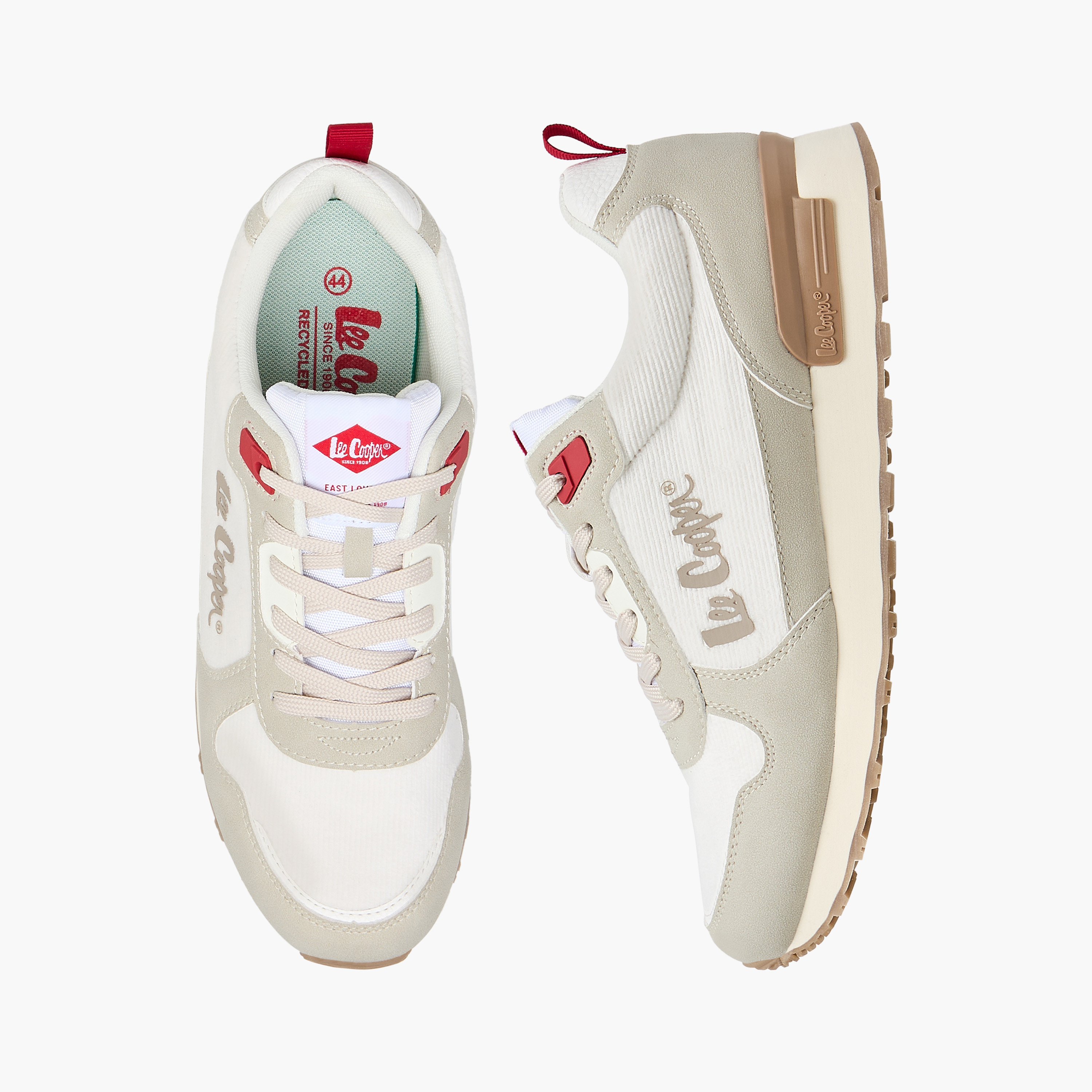 حذاء سنيكرز بألسنة سحب ورباط إغلاق للرجال من لي كوبر-men-shoes-sneakers-image-1