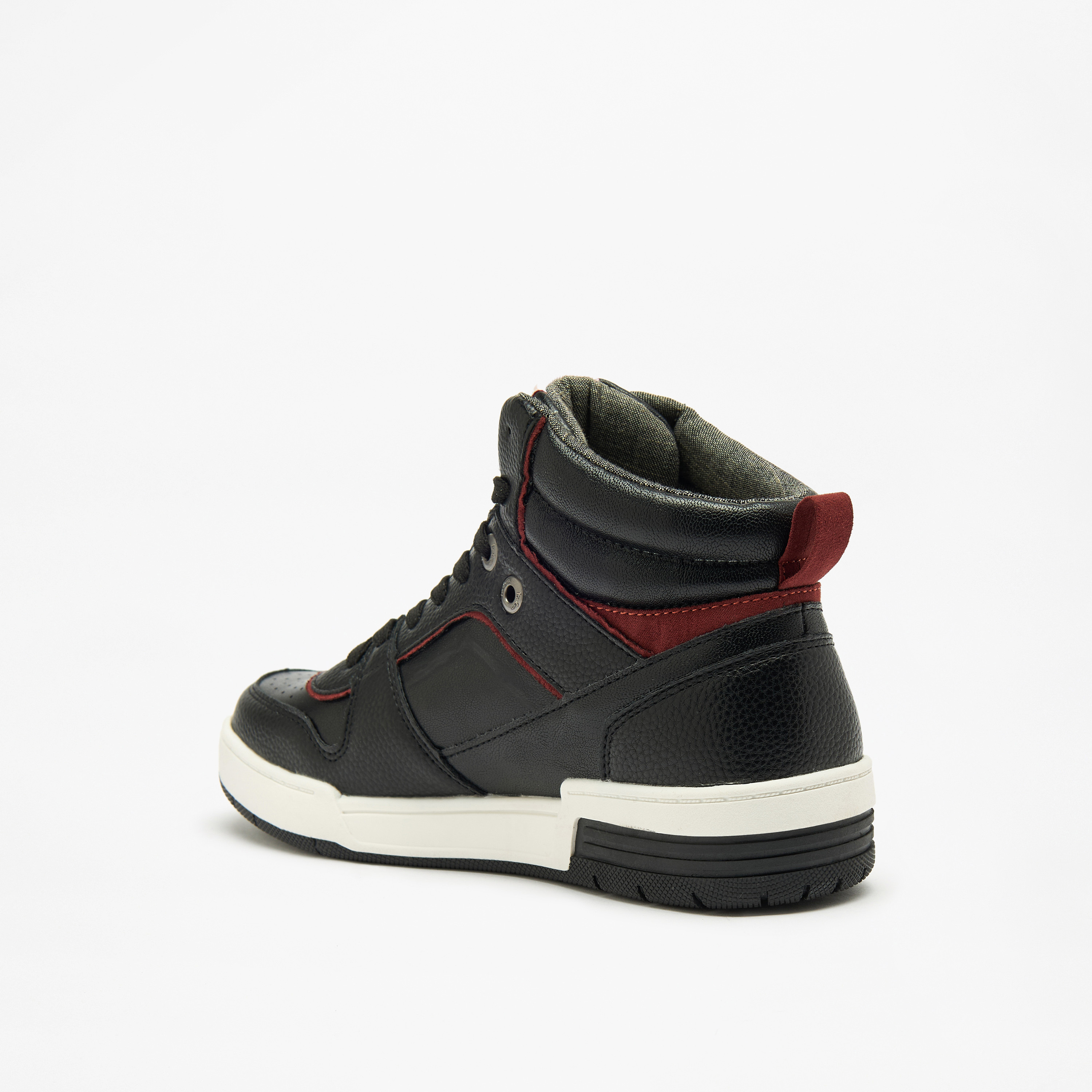 حذاء سنيكرز برباط إغلاق ورقبة عالية للنساء من لي كوبر-women-shoes-sneakers-image-7