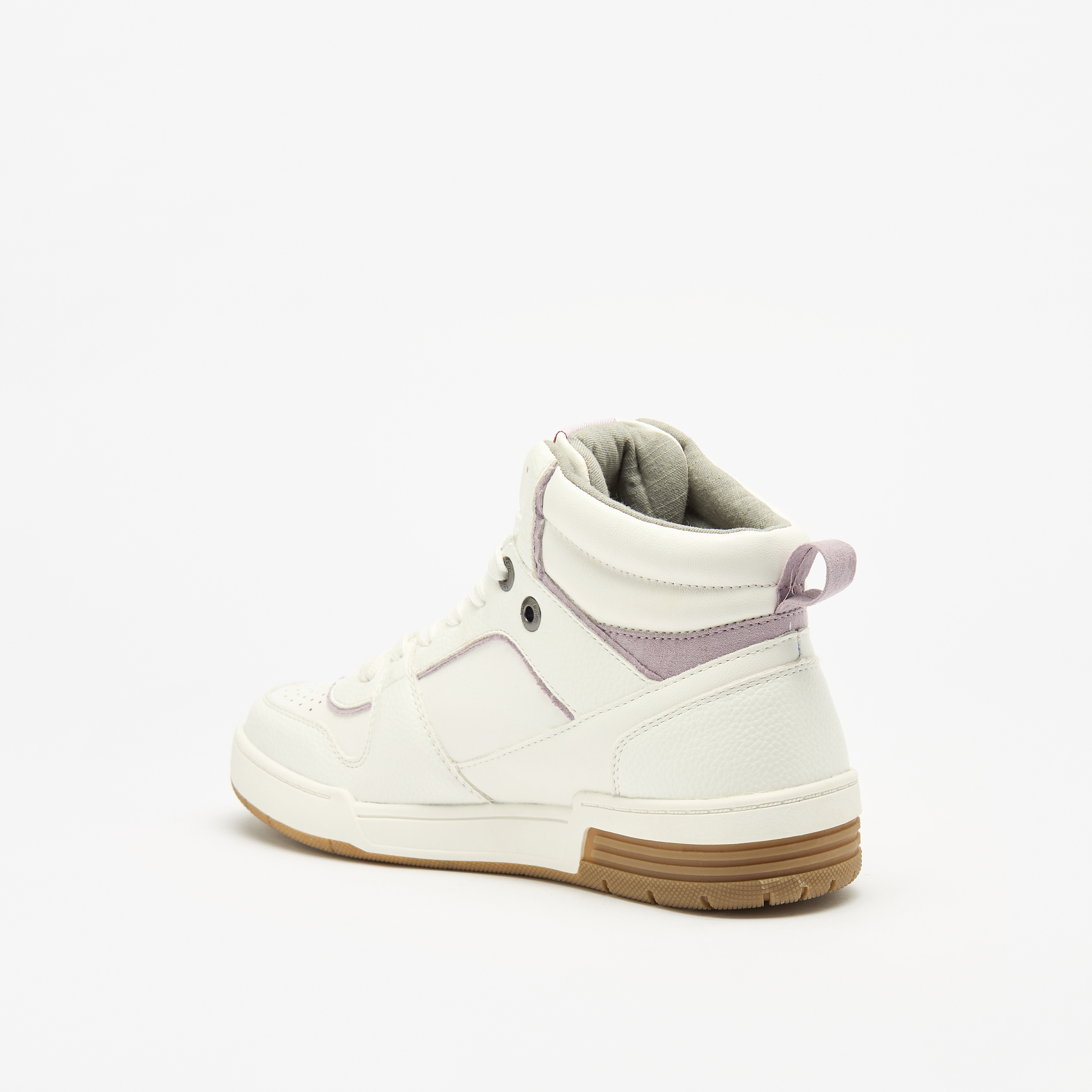 Lee Cooper Women's Lace-Up High Cut Sneakers-women-shoes-sneakers-image-2