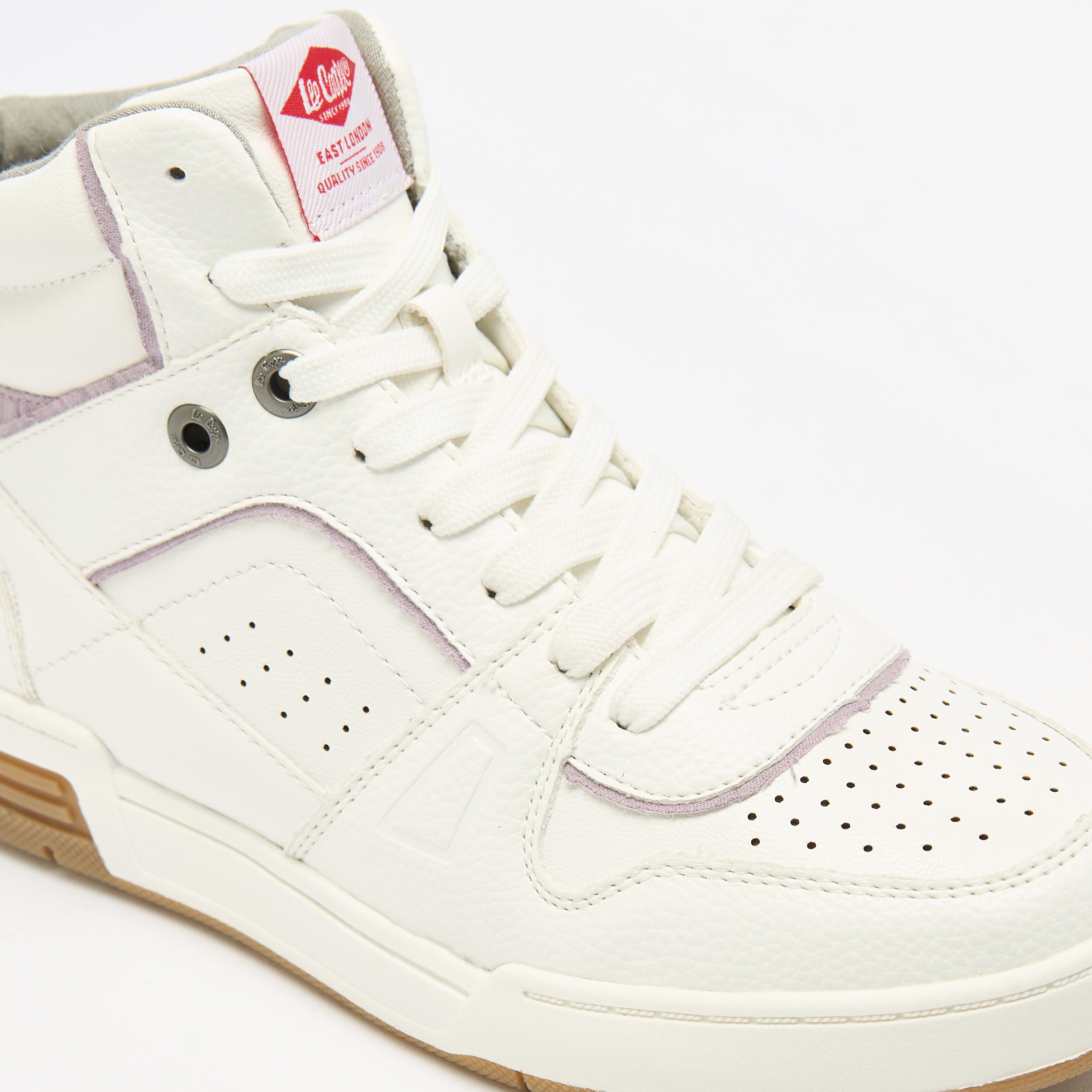 Lee Cooper Women's Lace-Up High Cut Sneakers-women-shoes-sneakers-image-5