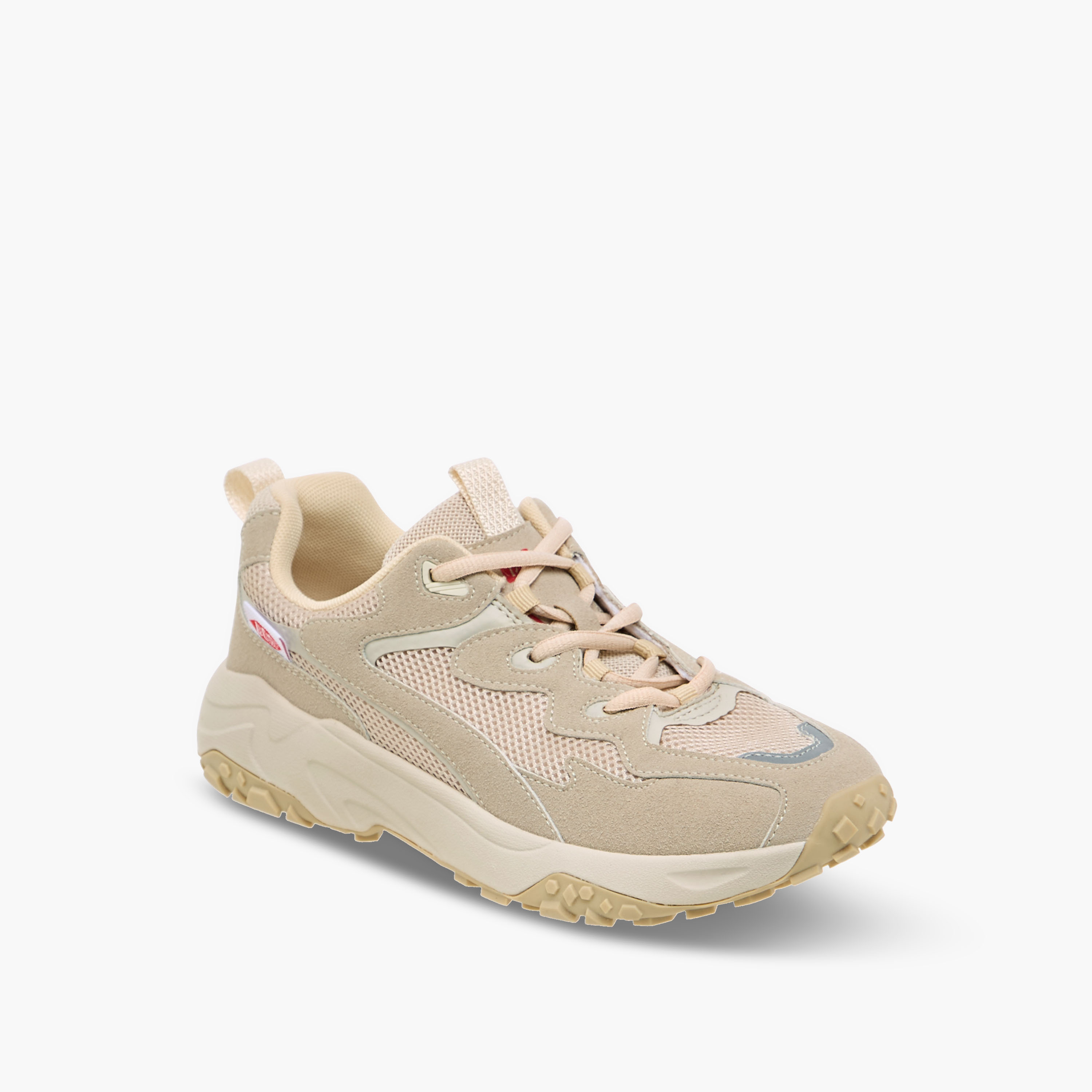 Lee Cooper Women Panelled Lace-Up Ankle Sneakers-women-shoes-sneakers-image-3