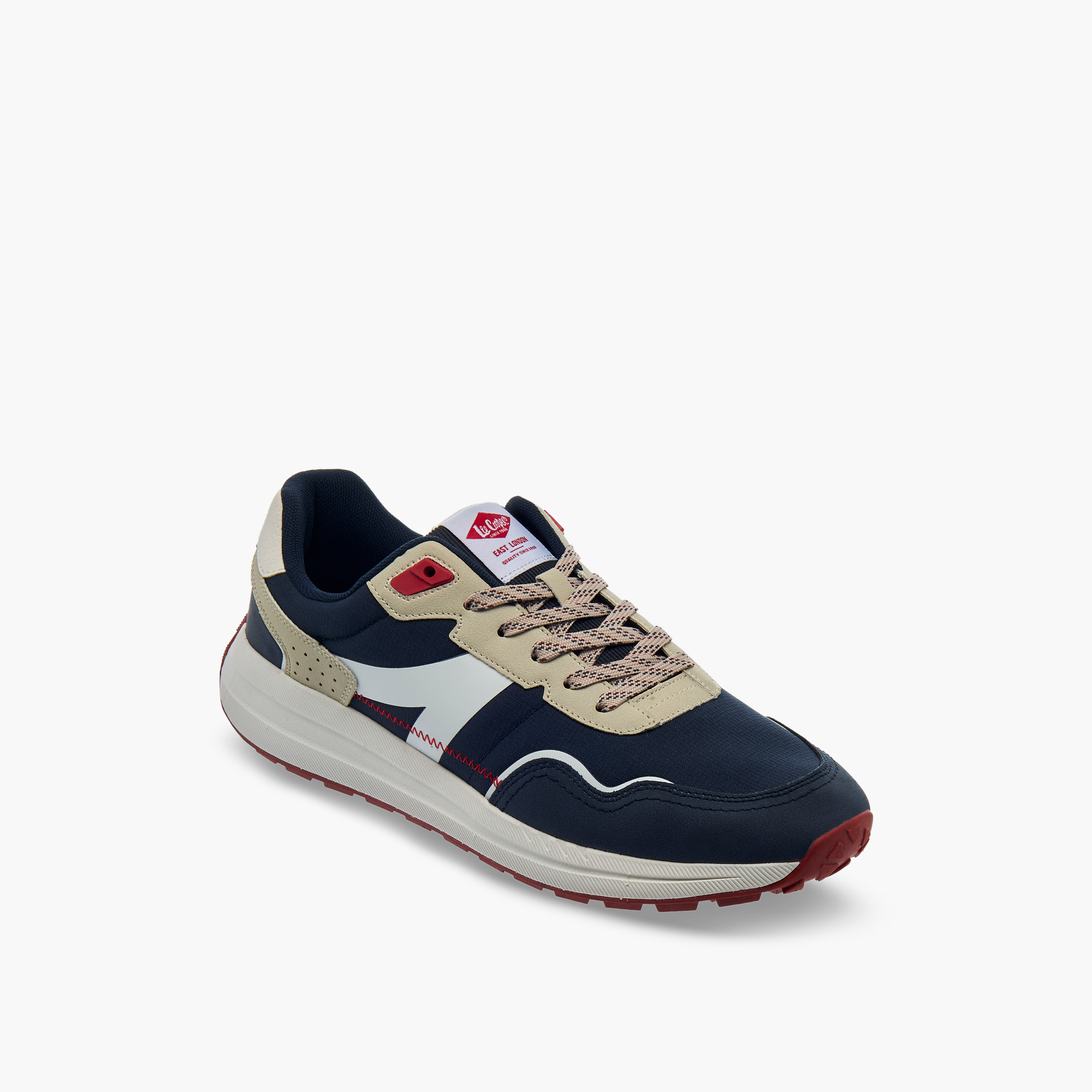 حذاء سنيكرز بطول الكاحل ورباط إغلاق للرجال من لي كوبر-men-shoes-sneakers-image-2