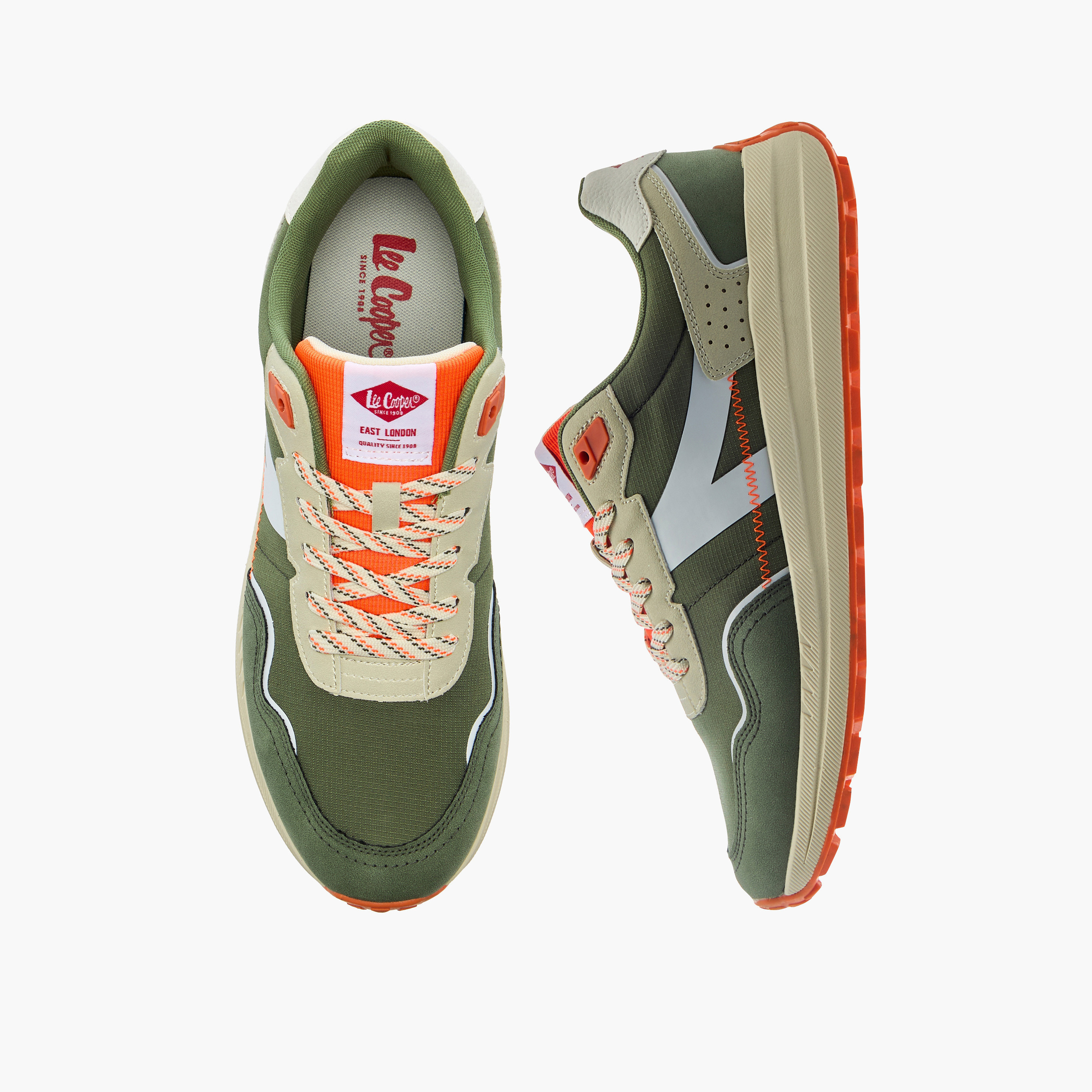 Lee Cooper Men Lace-Up Ankle Sneakers-men-shoes-sneakers-image-1