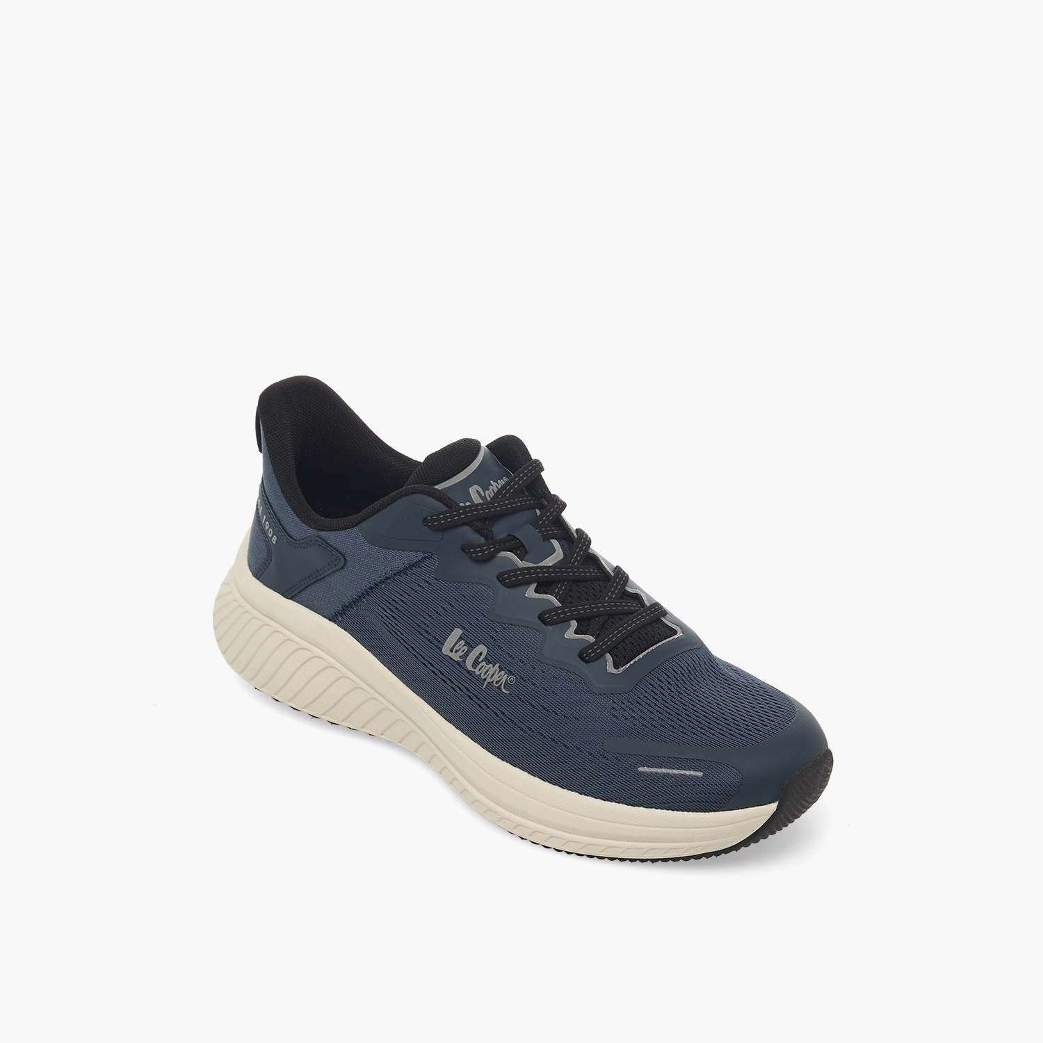 Lee Cooper Men Textured Lace-Up Ankle Sneakers-men-shoes-sneakers-image-2