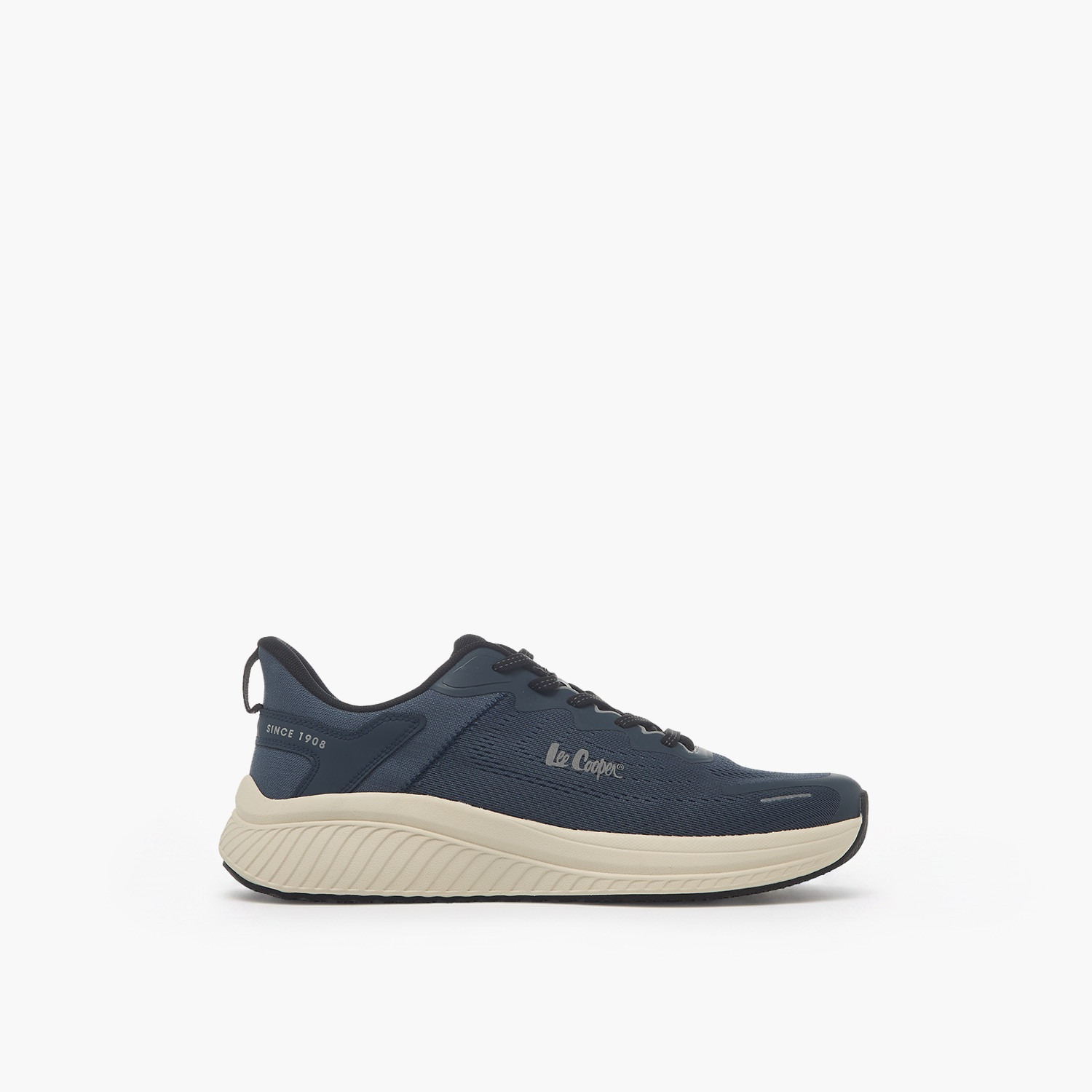 Lee Cooper Men Textured Lace-Up Ankle Sneakers-men-shoes-sneakers-image-3