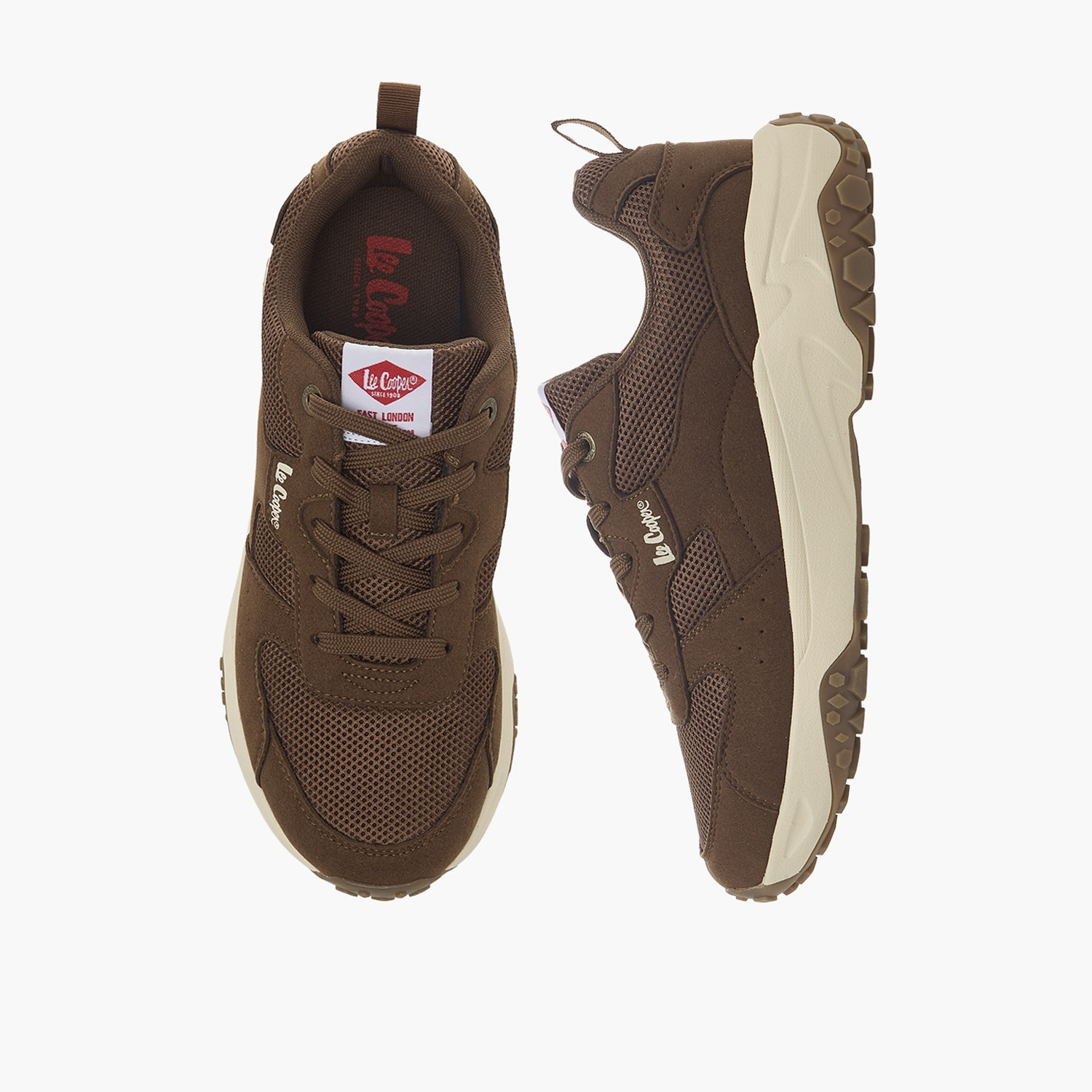 حذاء رياضي برباط إغلاق وملمس بارز للرجال من لي كوبر-men-shoes-sneakers-image-1