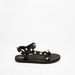 Missy Studded Strappy Sandals with Hook and Loop Closure-Women%27s Flat Sandals-thumbnailMobile-0