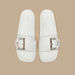 Aqua Embellished Slip-On Slide Slippers-Women%27s Flip Flops & Beach Slippers-thumbnail-0