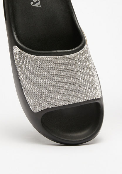 Missy Embellished Slip-On Slide Sandals-Comfort-image-3
