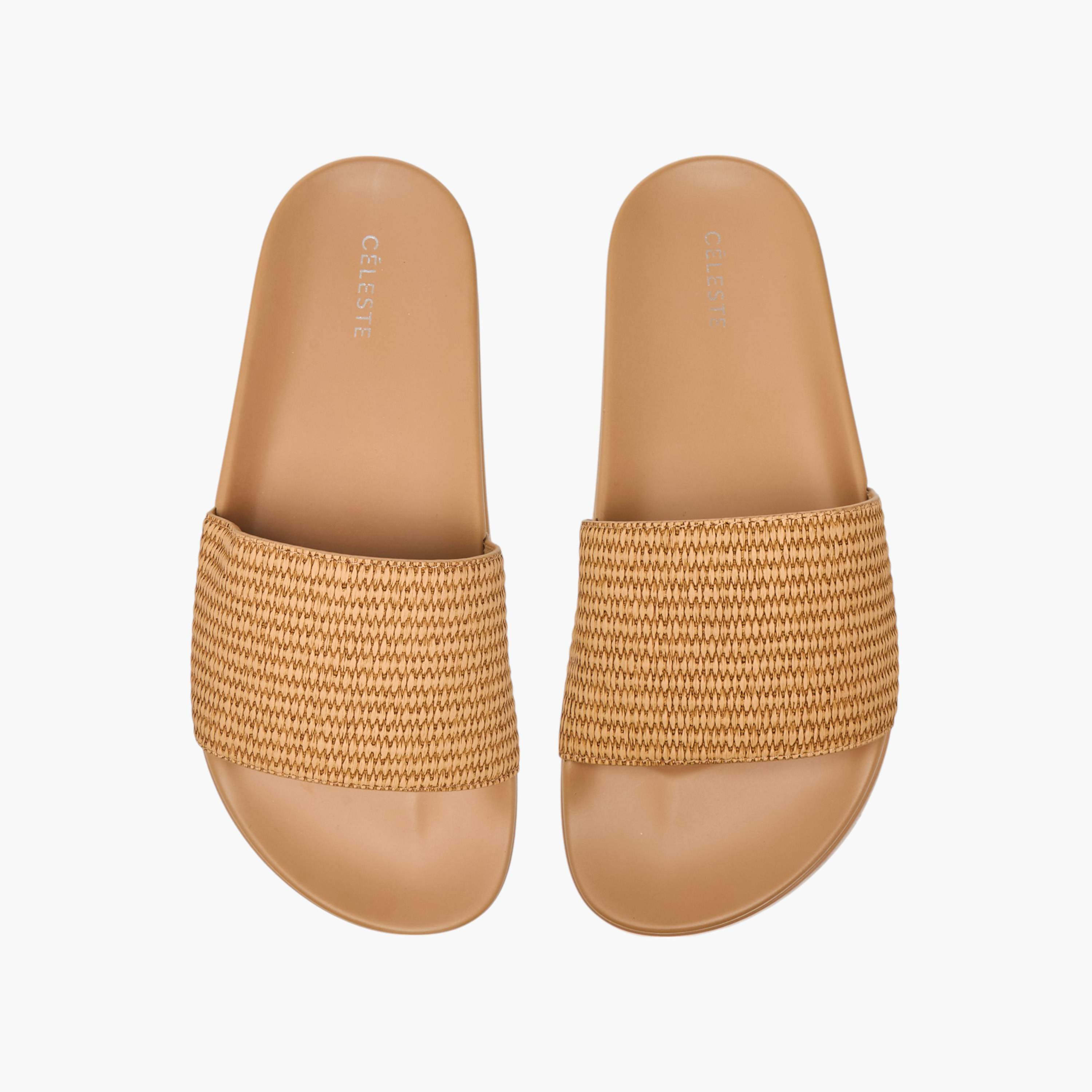 Celeste Women's Textured  Slip-On Slides-women-shoes-flipflopsandslides-image-1