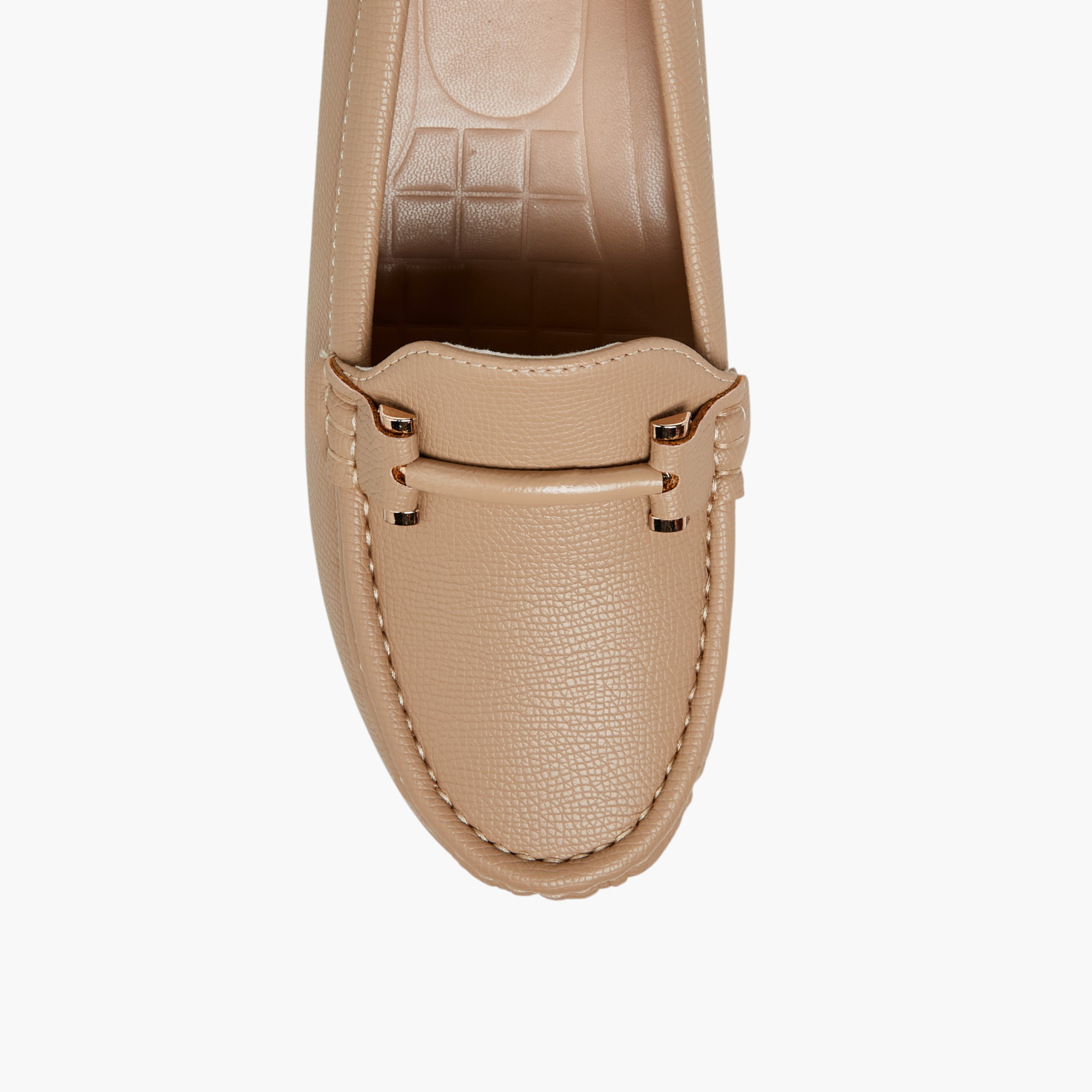 Le Confort Solid Slip-On Loafers with Wedge Heels-women-shoes-heels-image-4