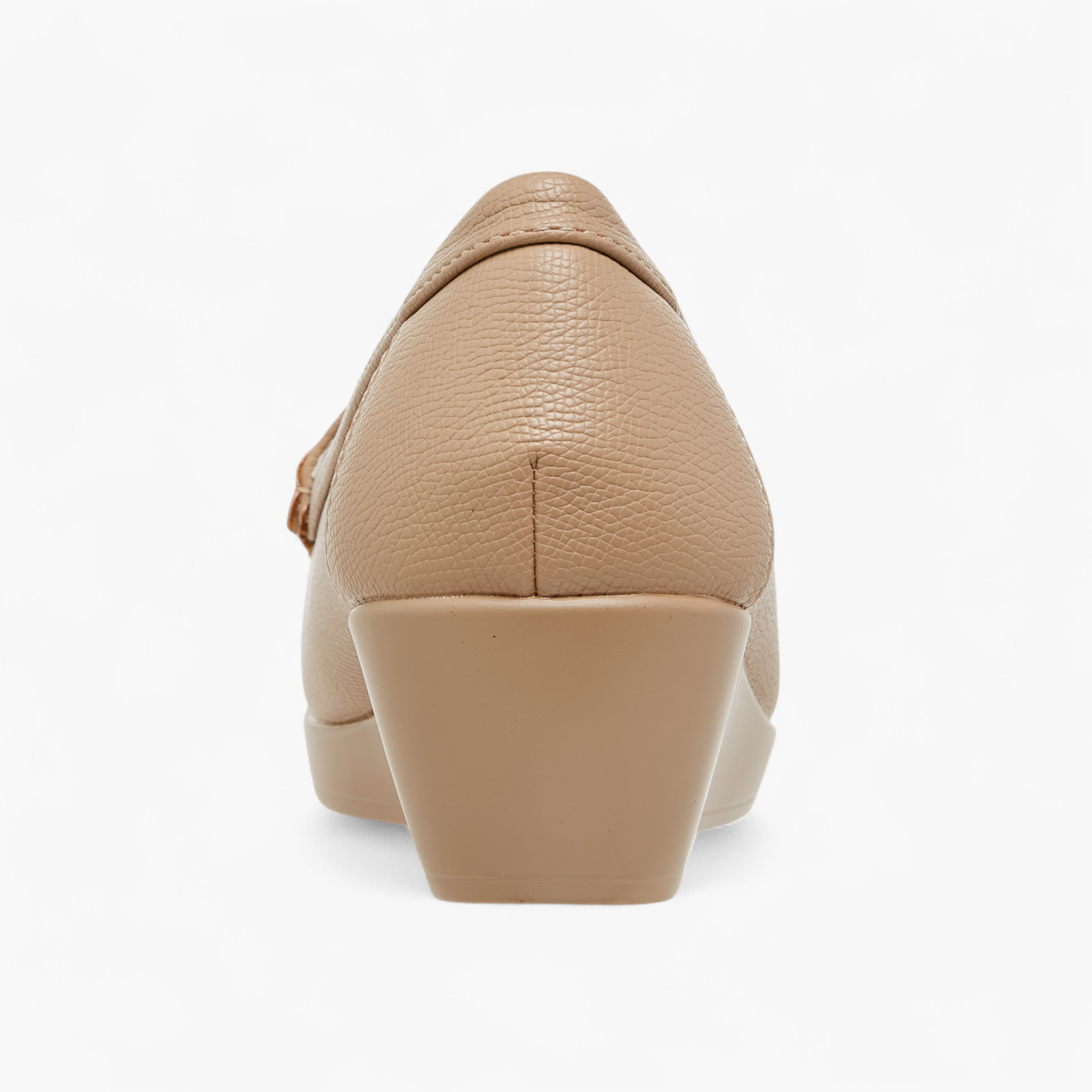 Le Confort Solid Slip-On Loafers with Wedge Heels-women-shoes-heels-image-5