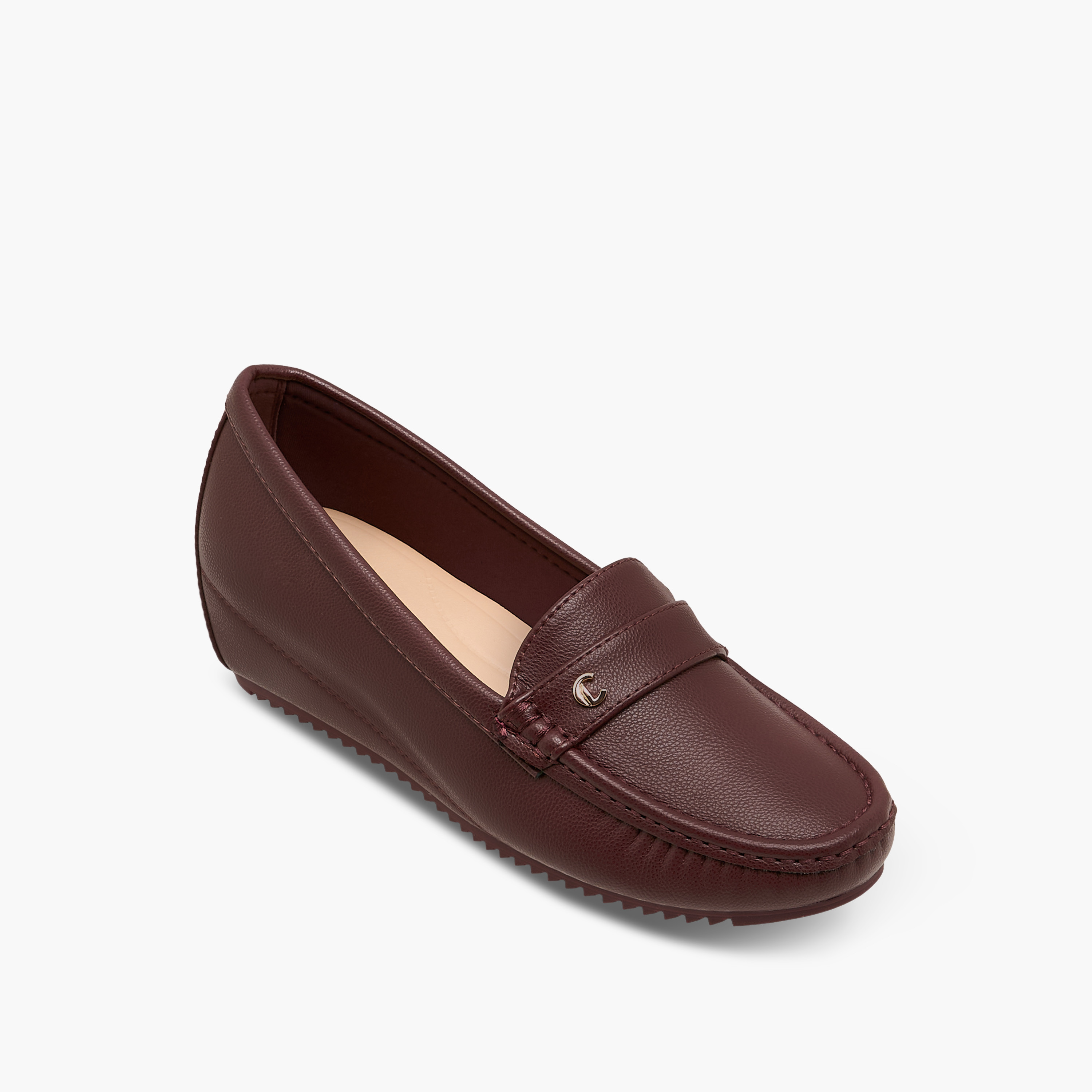 Le Confort Women Jacquard Textured Loafers-women-shoes-loafersandmoccasins-image-2