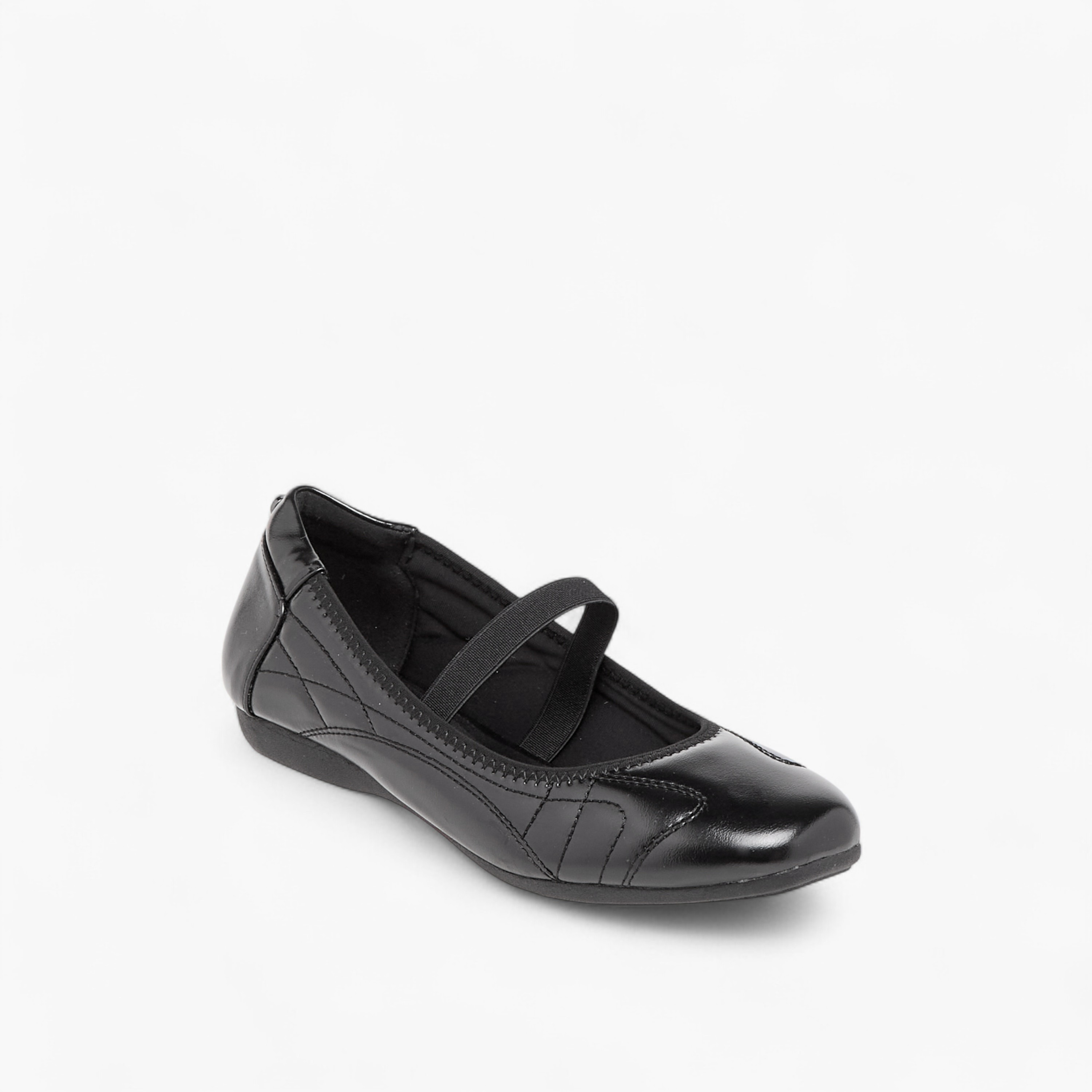 حذاء باليرينا بارز الملمس بحزام مطاطي للنساء من سيليست-women-shoes-ballerinas-image-2