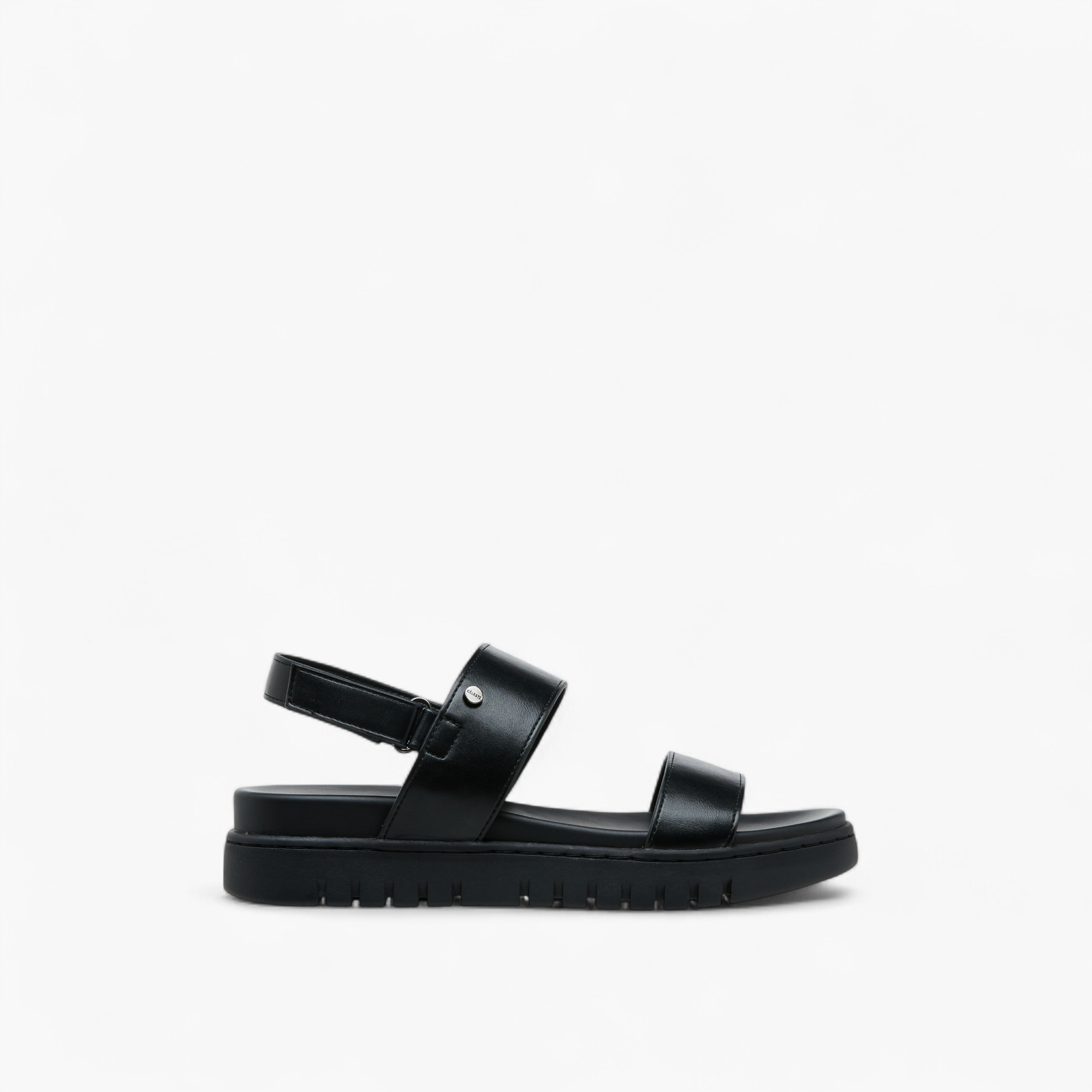 Celeste Women's Solid Sandals with Hook and Loop Closure-women-shoes-sandals-heeled-image-2