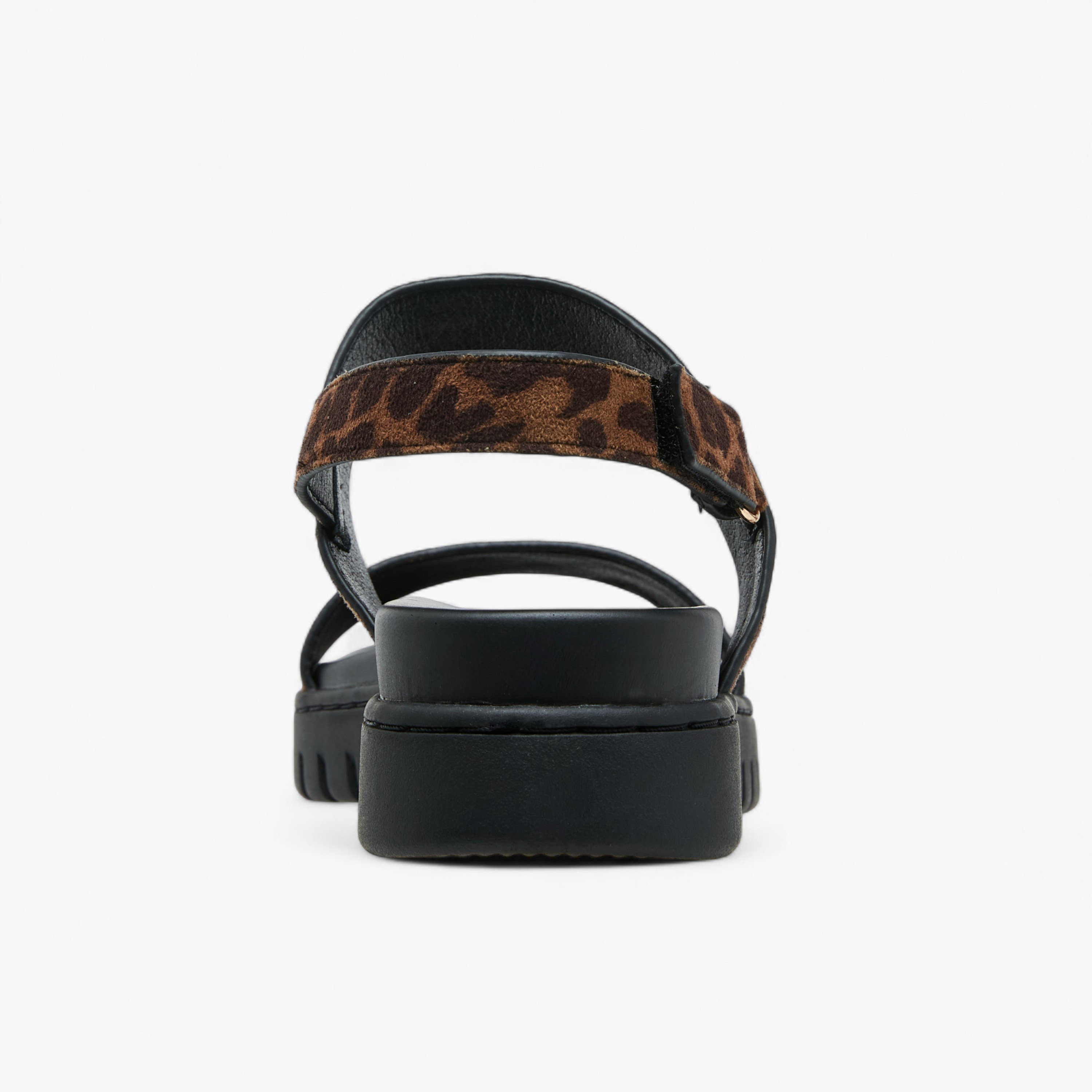 Celeste Women's Animal Print Sandals with Hook and Loop Closure-women-shoes-sandals-heeled-image-4