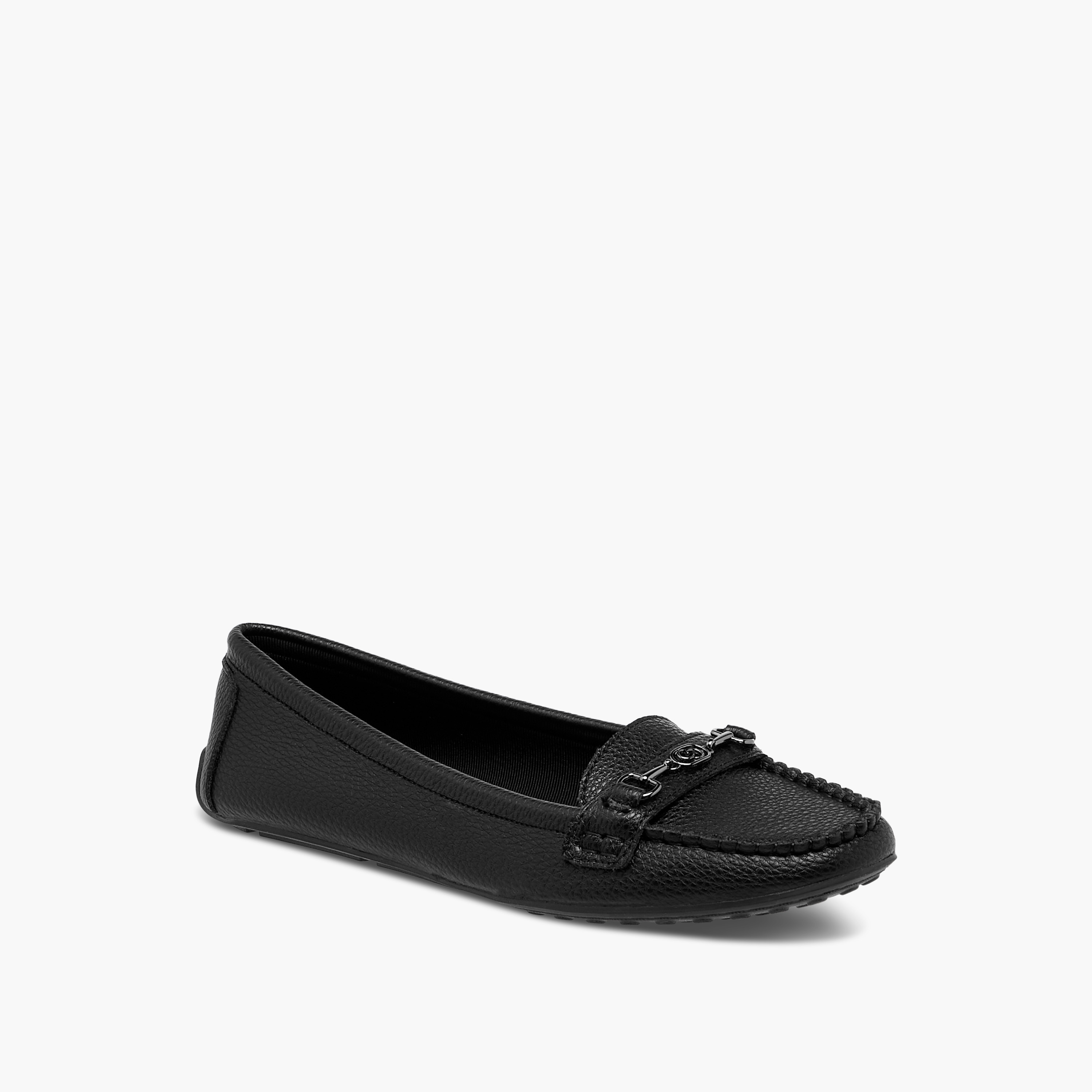 حذاء لوفر سادة سهل الارتداء بزينة معدن للنساء من سيليست-women-shoes-loafersandmoccasins-image-2