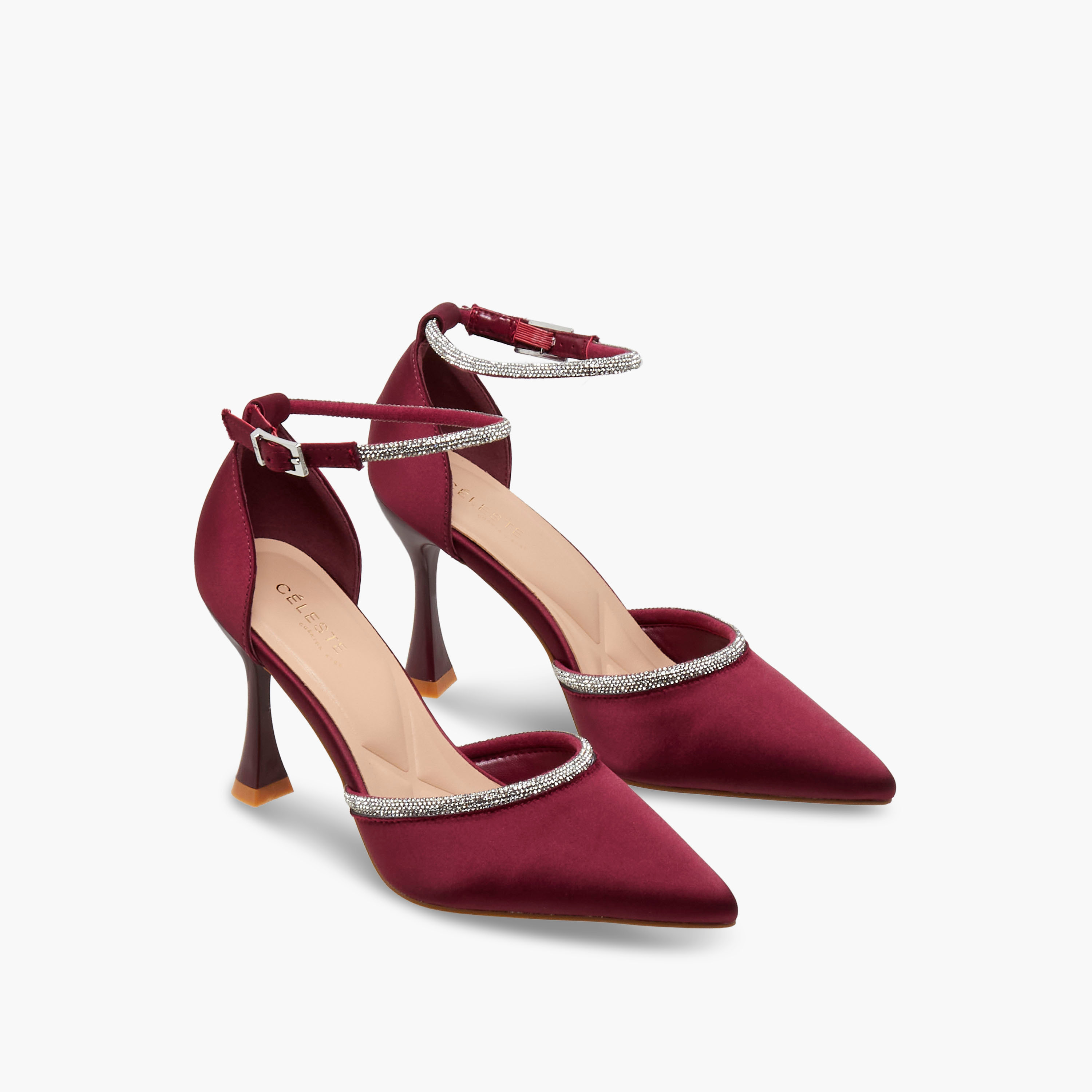 Celeste Women Embellished Flared Heel Shoes-women-shoes-sandals-heeled-image-1