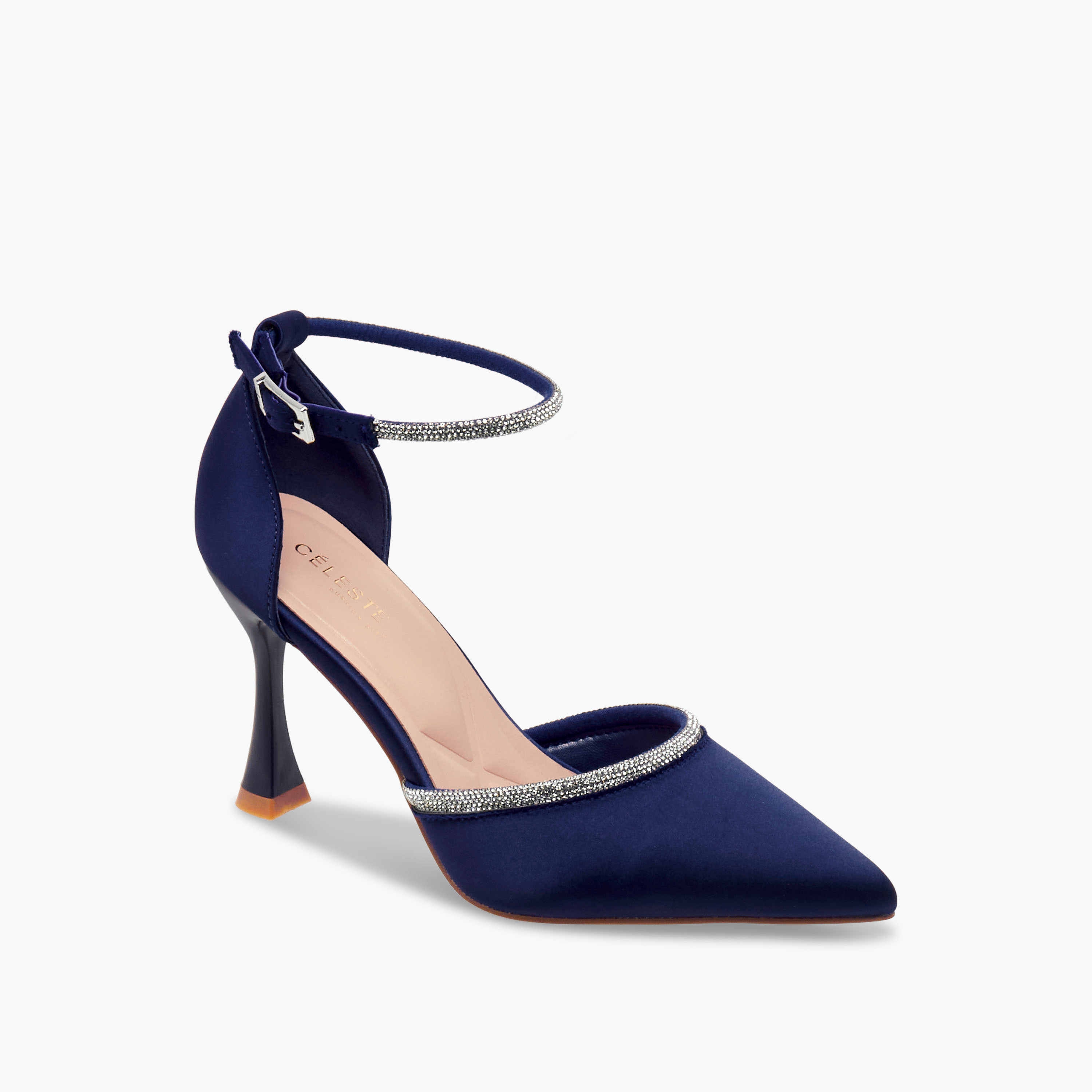 Celeste Women Embellished Flared Heel Shoes-women-shoes-sandals-heeled-image-2