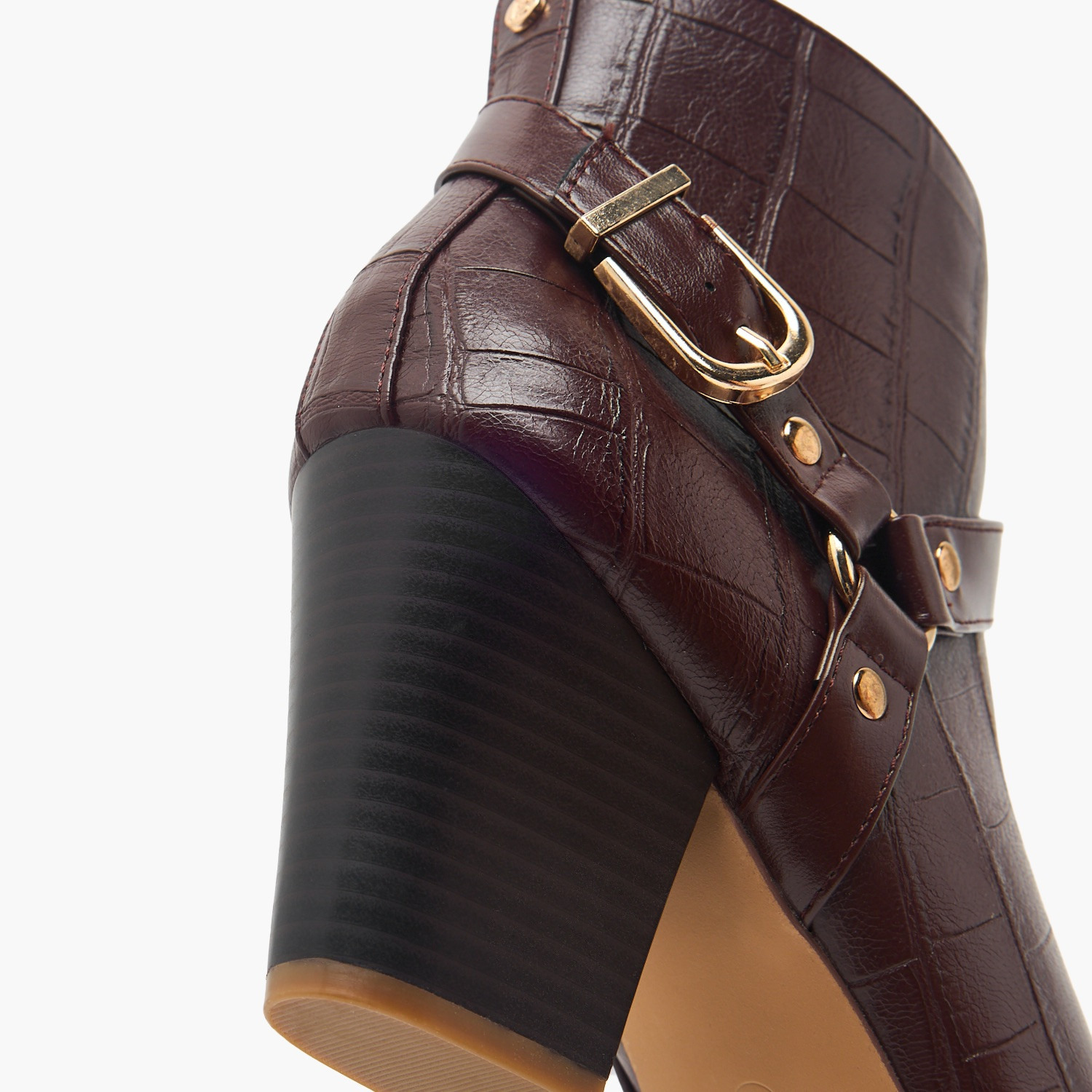 حذاء للنساء بطول الكاحل وكعب عريض من فلورا بيلا-women-shoes-boots-image-5